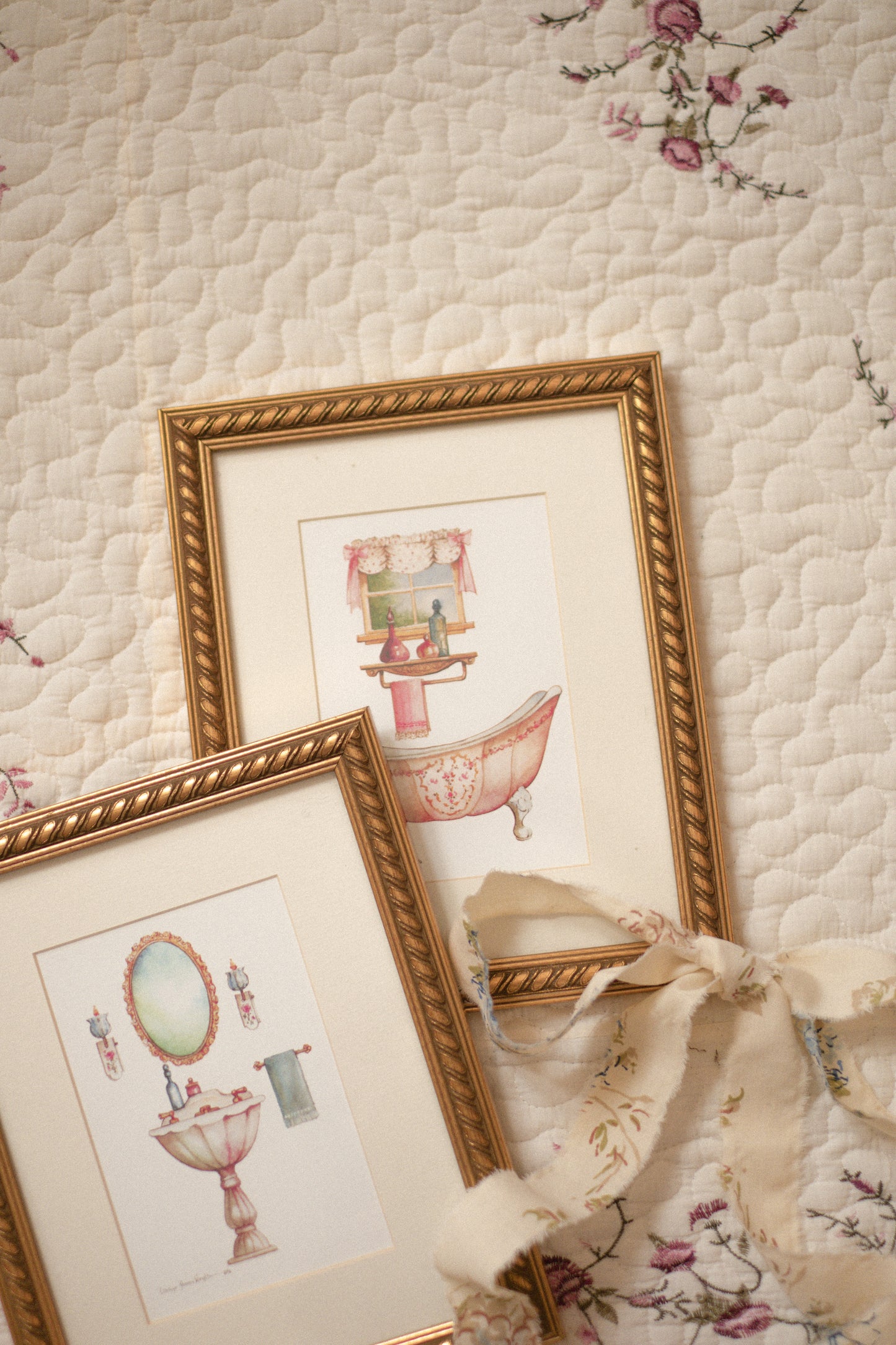 Vintage inspired frame set♡