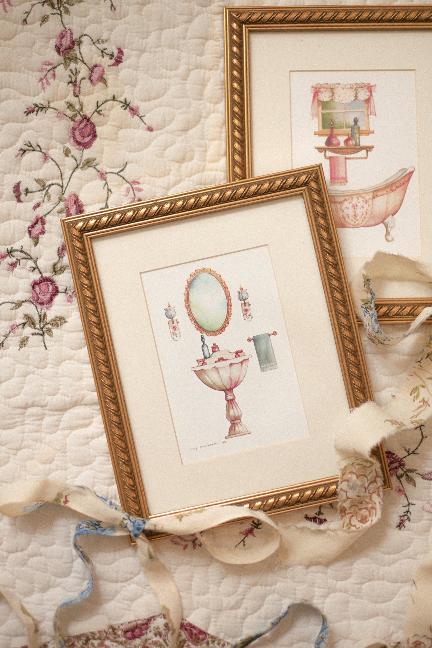 Vintage inspired frame set♡