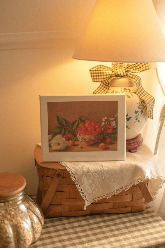 vintage cherry wall art