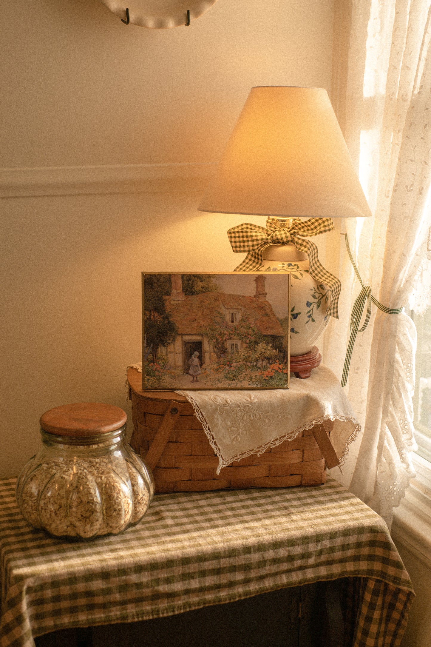 vintage cottage wall art