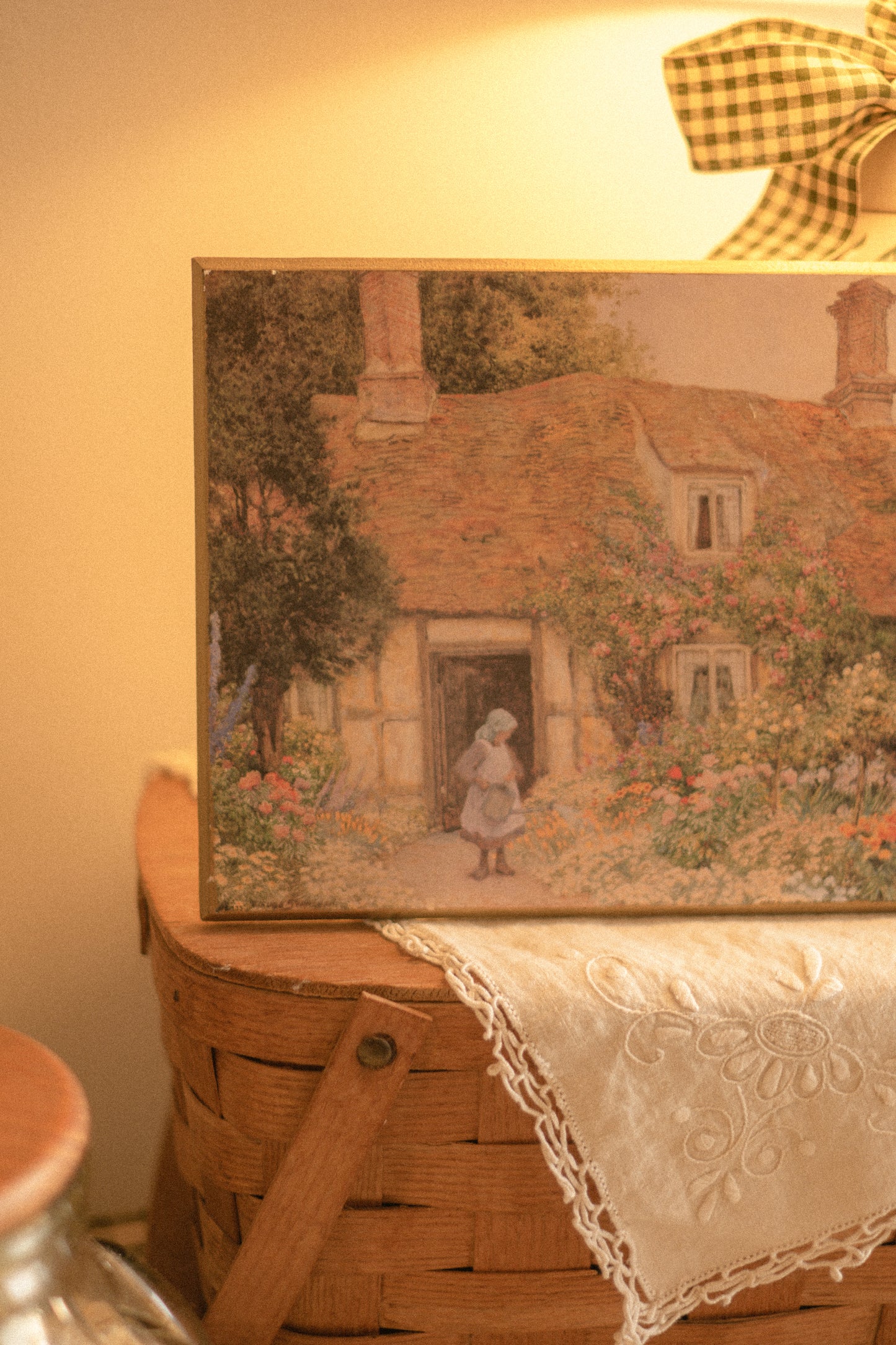 vintage cottage wall art