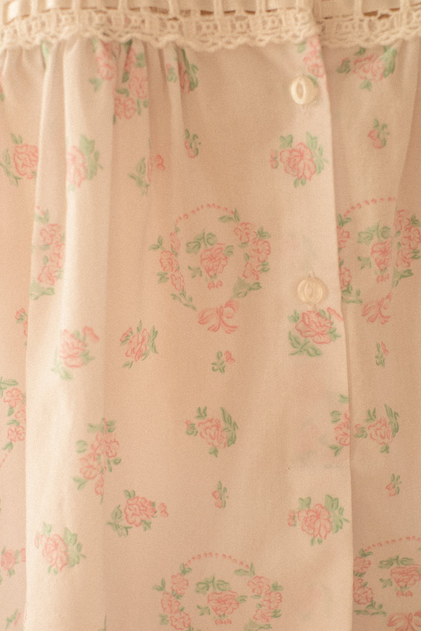 Vintage reworked cotton pyjama set♡
