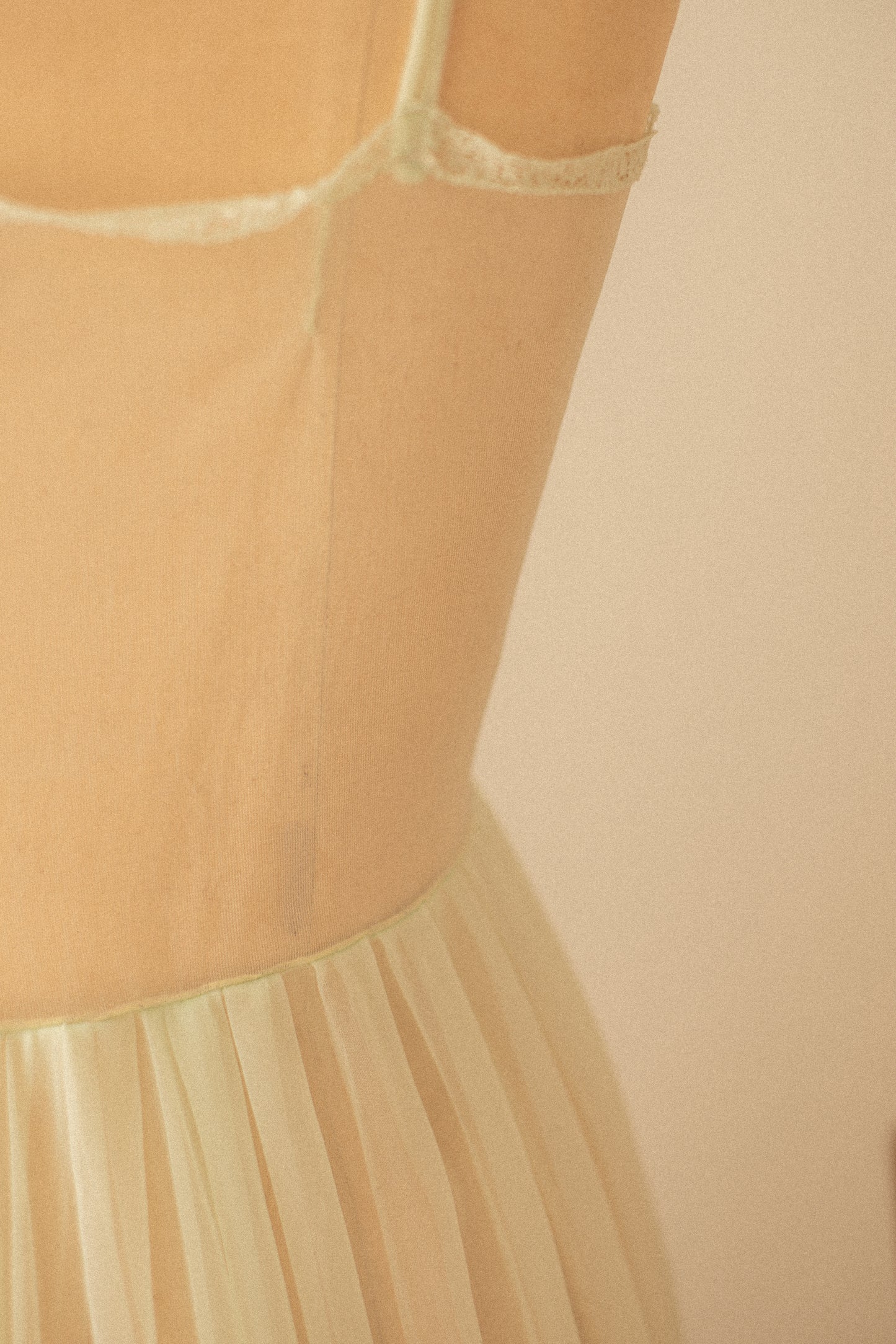 Vintage romantic sheer lace lingerie dress