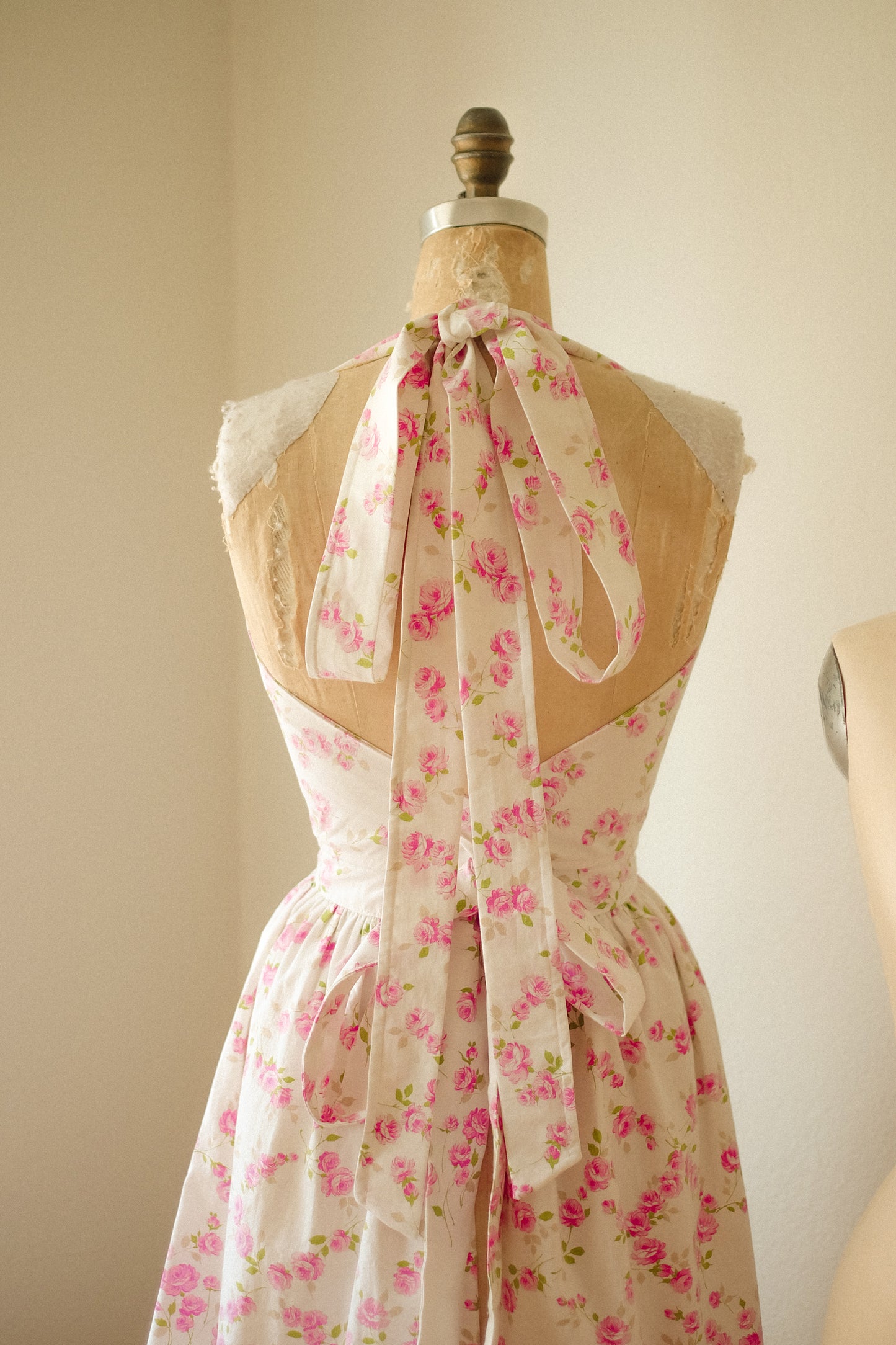 Handmade vintage apron - Rose ♡