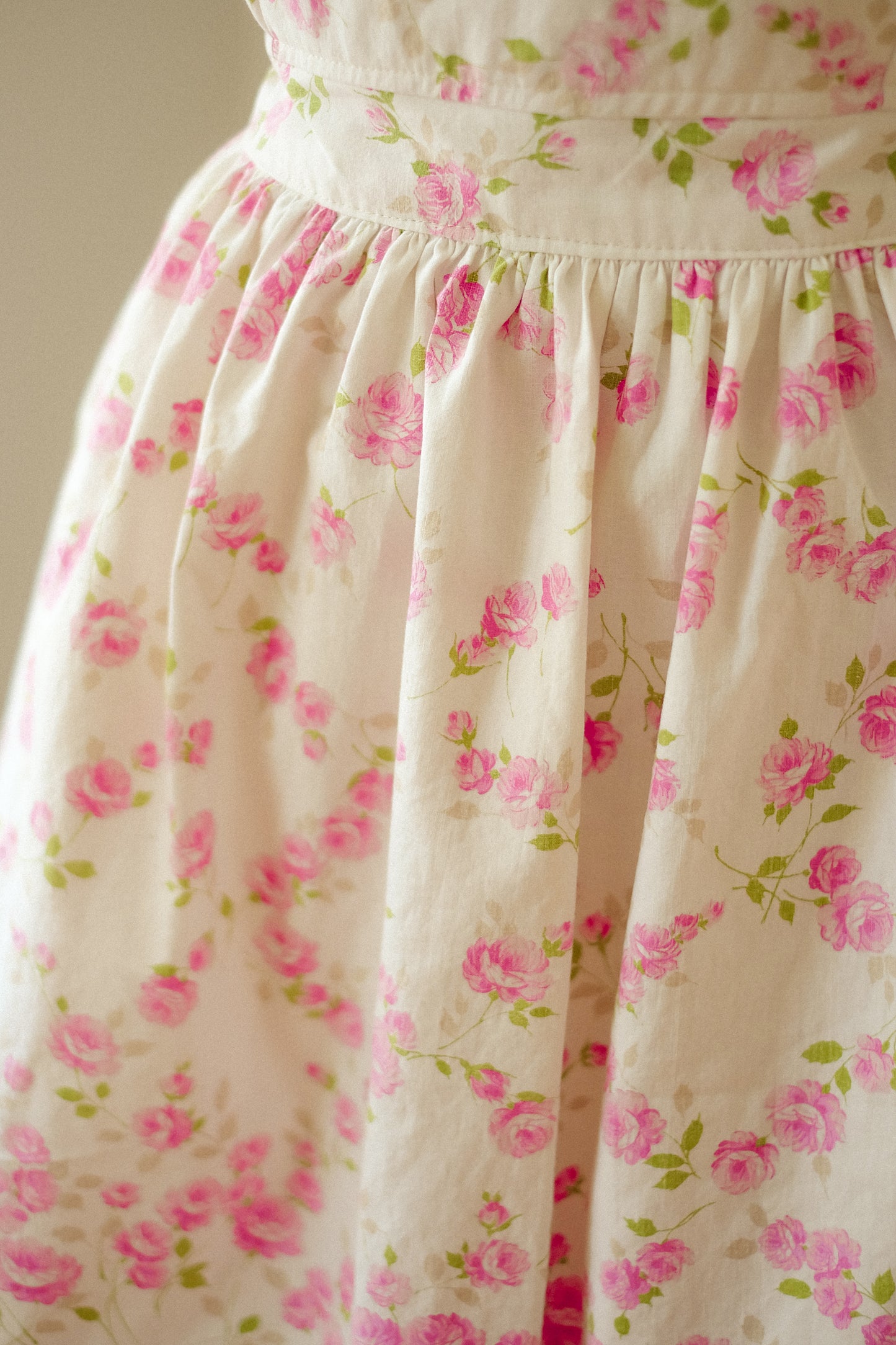 Handmade vintage apron - Rose ♡