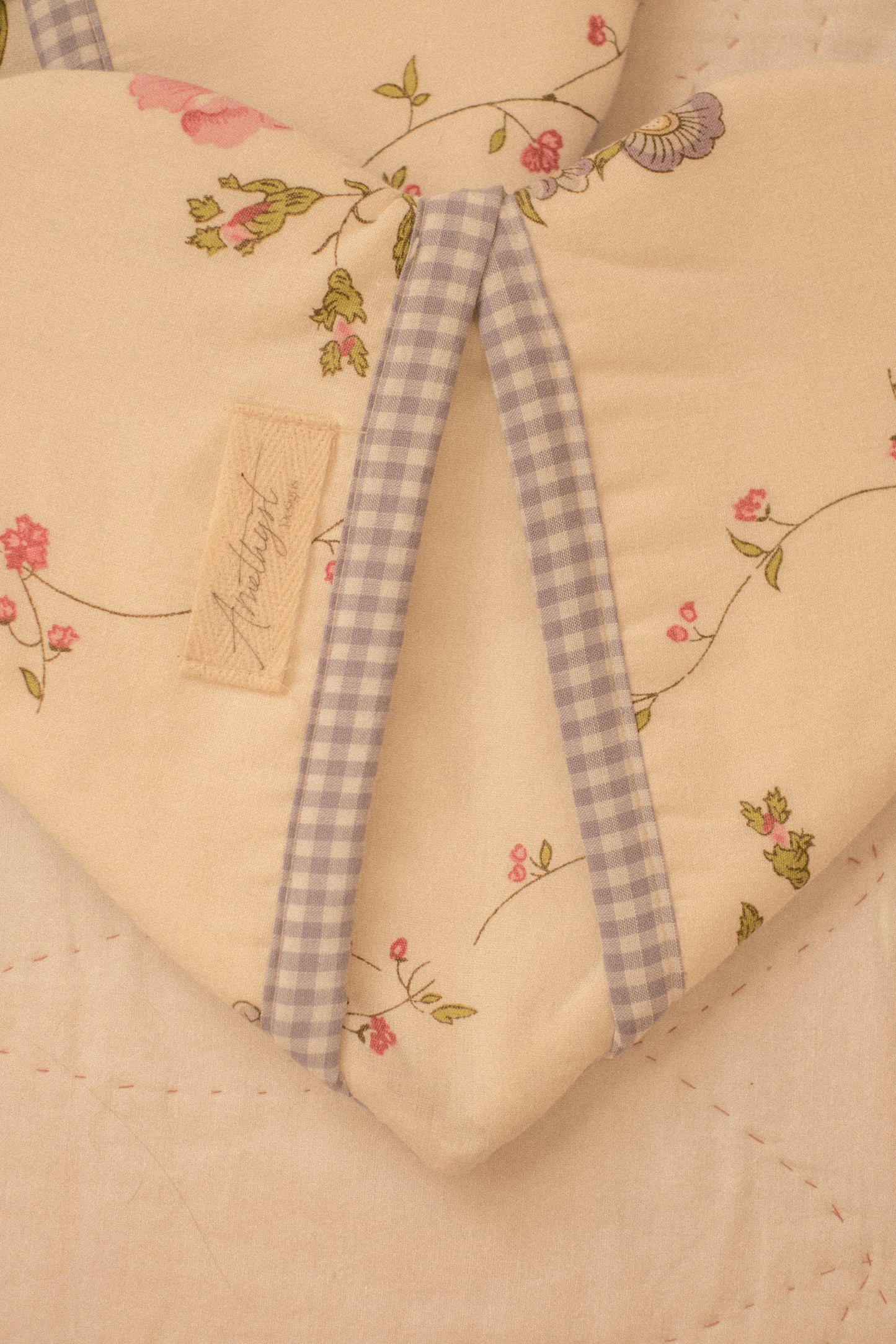 Handmade heart shaped oven mitts- viola