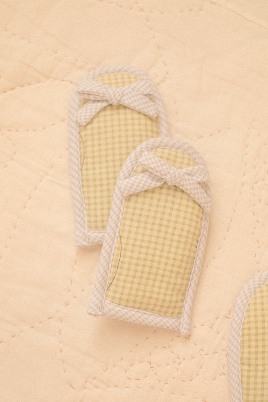 Gingham oven cast iron skillet handle cover