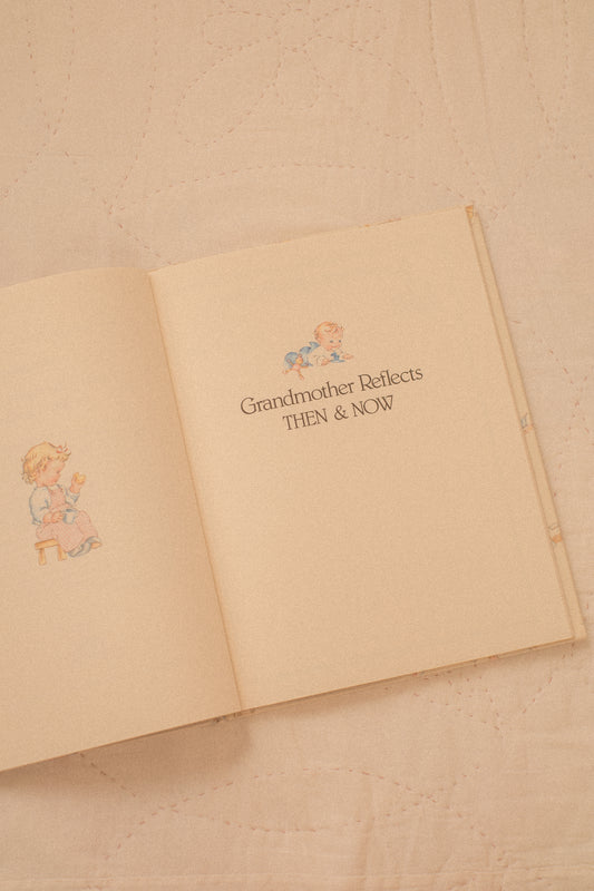 Vintage family memory keepsake album