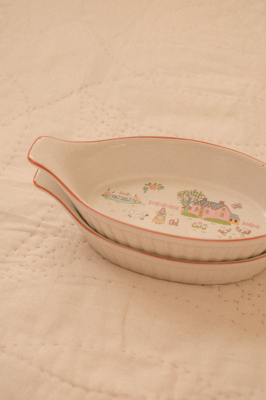 Vintage ramekins set of two