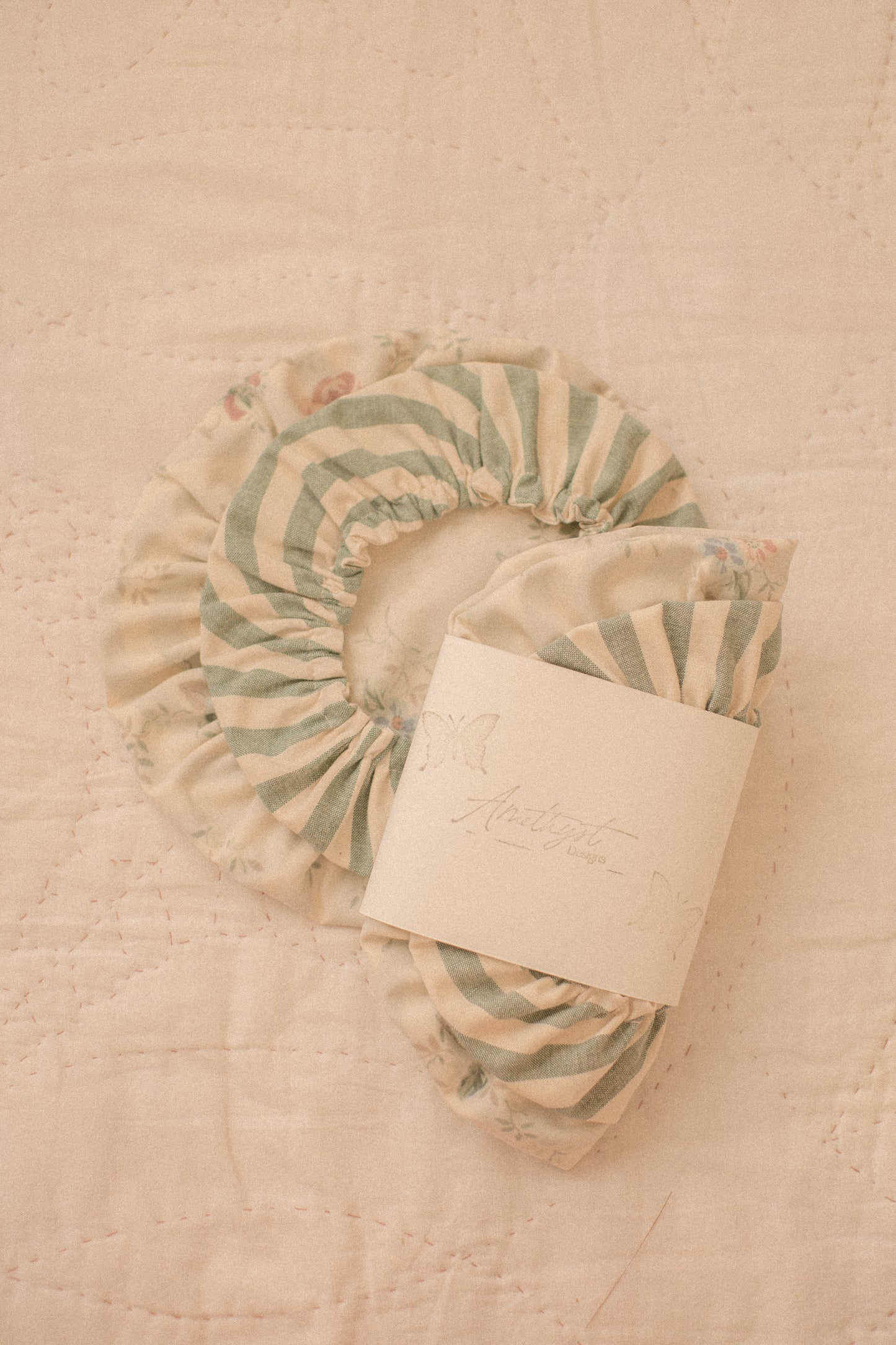Handmade reusable bowl cover set - cottage bloom