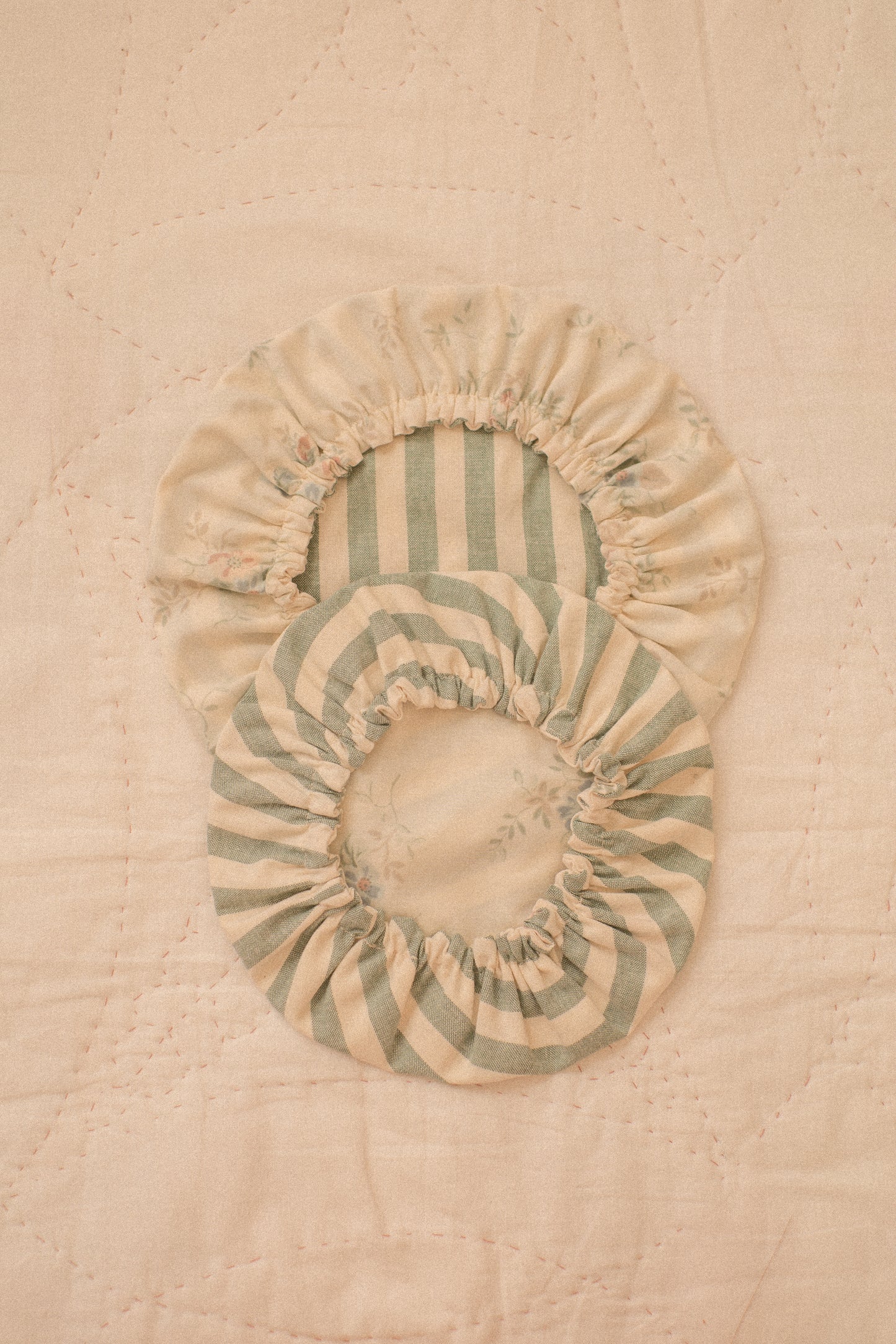 Handmade reusable bowl cover set - cottage bloom