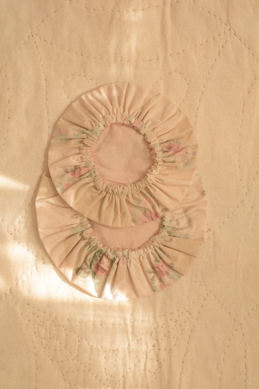 Handmade reusable bowl cover set - rosette