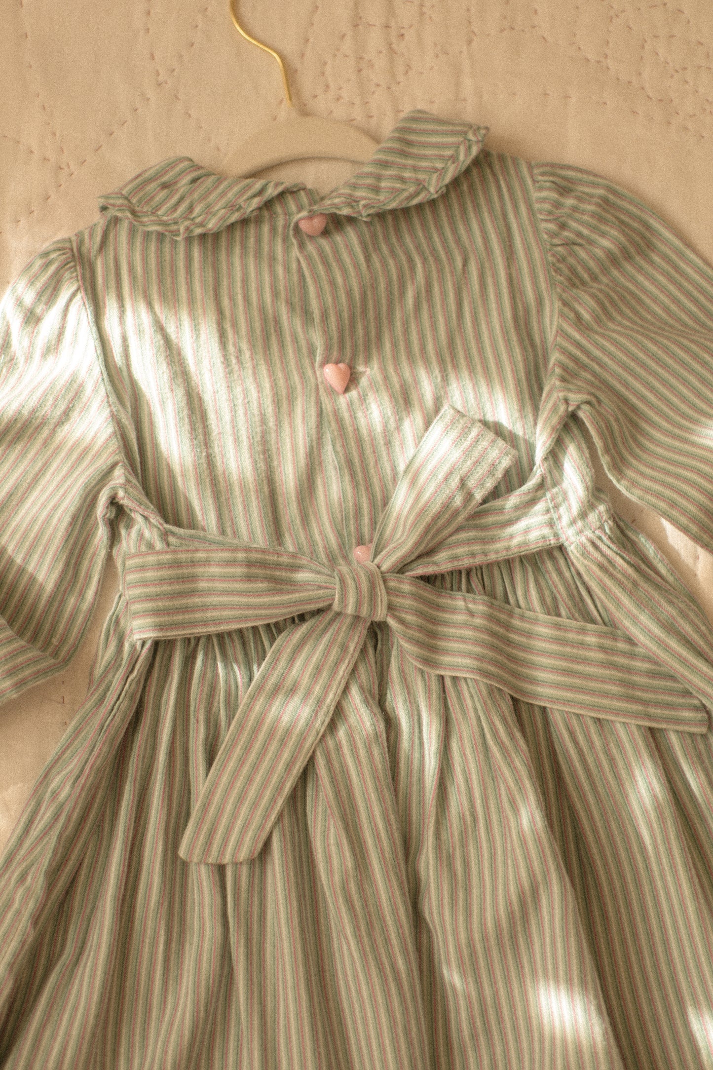 vintage dainty collared baby dress