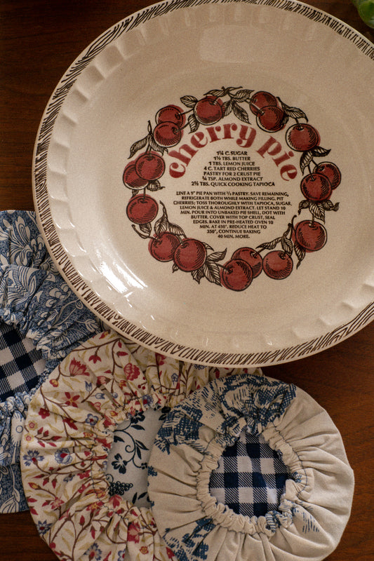 Handmade reusable bowl cover set - Firefly