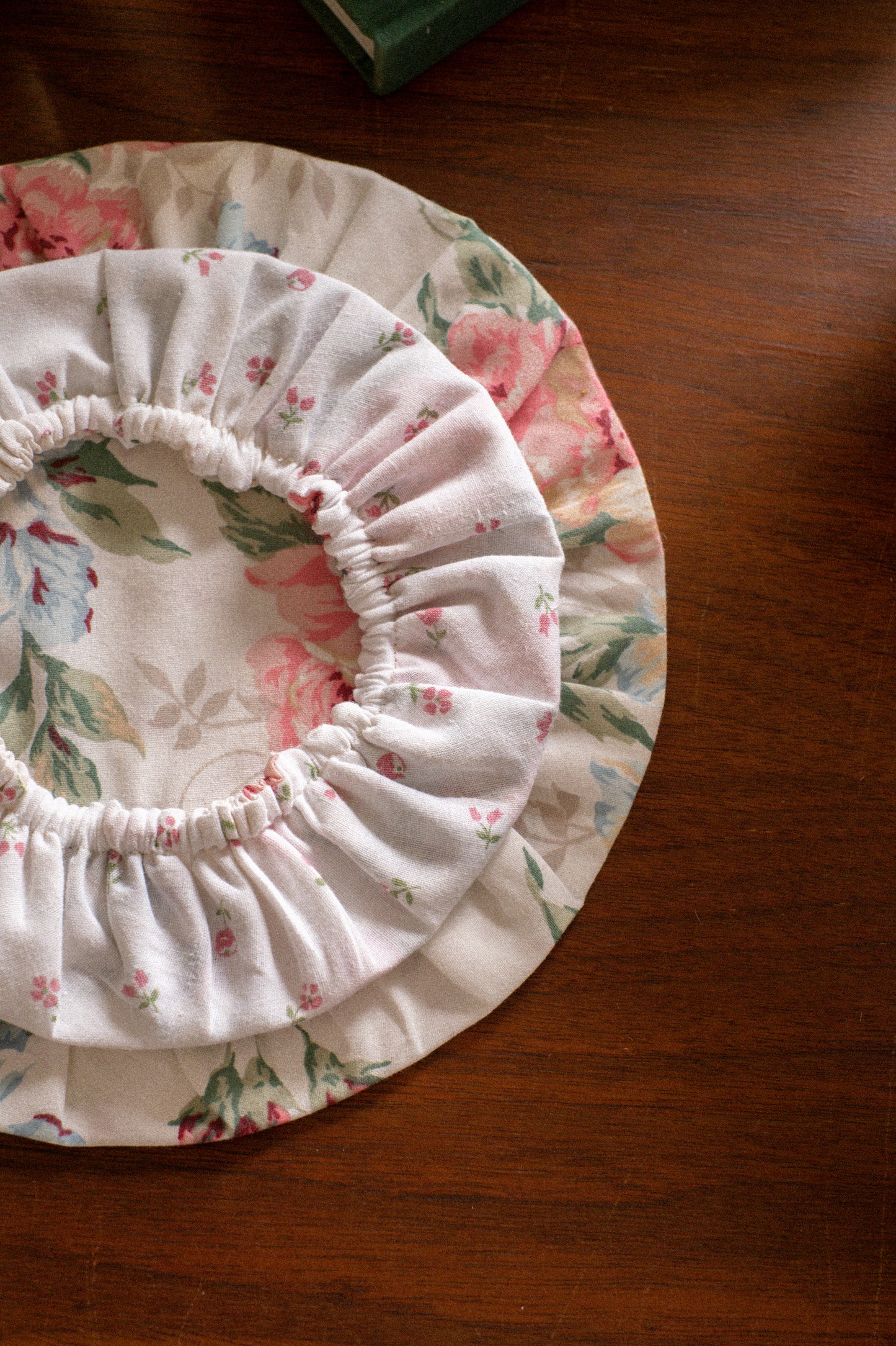 Handmade reusable bowl cover set - Rosette