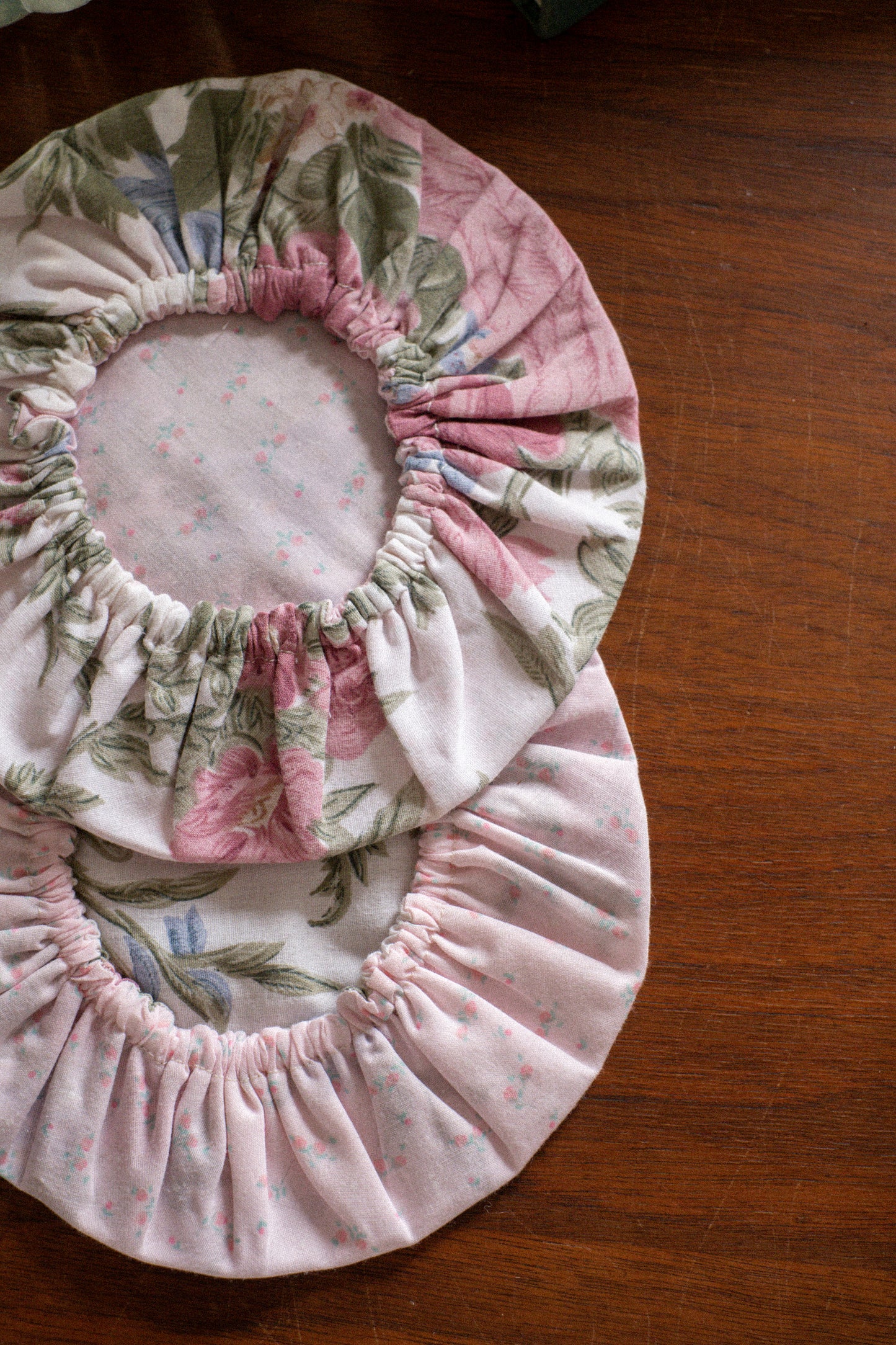 Handmade reusable bowl cover set - Coquette