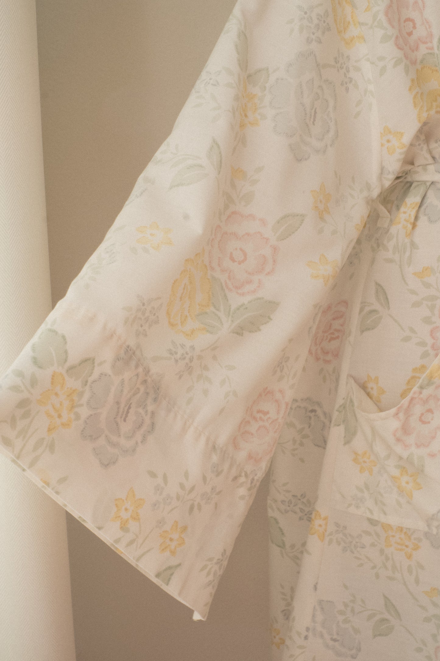 Handmade vintage cotton dressing gown ♡ Rosie