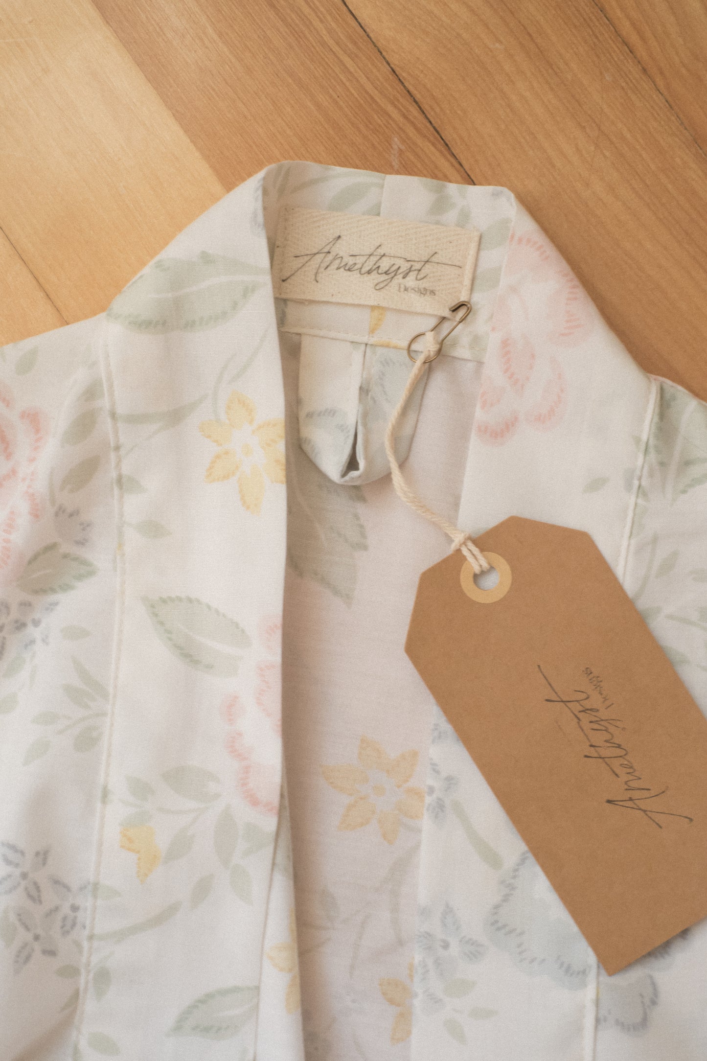 Handmade vintage cotton dressing gown ♡ Rosie