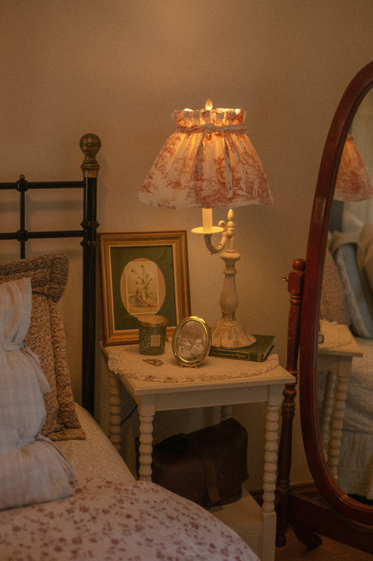 Handmade lampshade cover - petite pomme