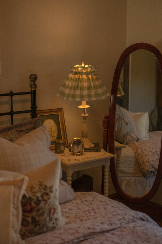 Handmade lampshade cover - Apple crisp