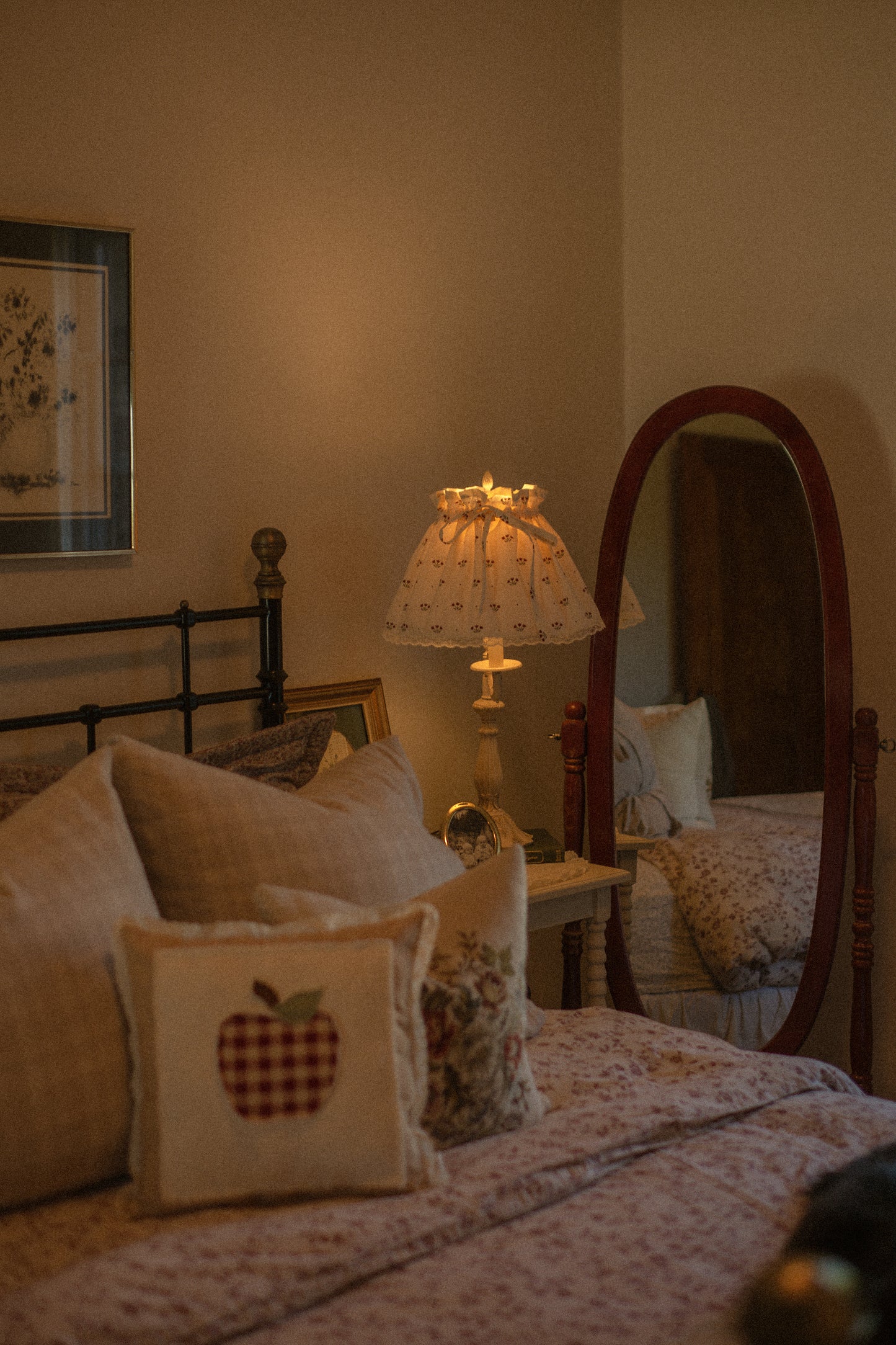 Handmade lampshade cover - Automne