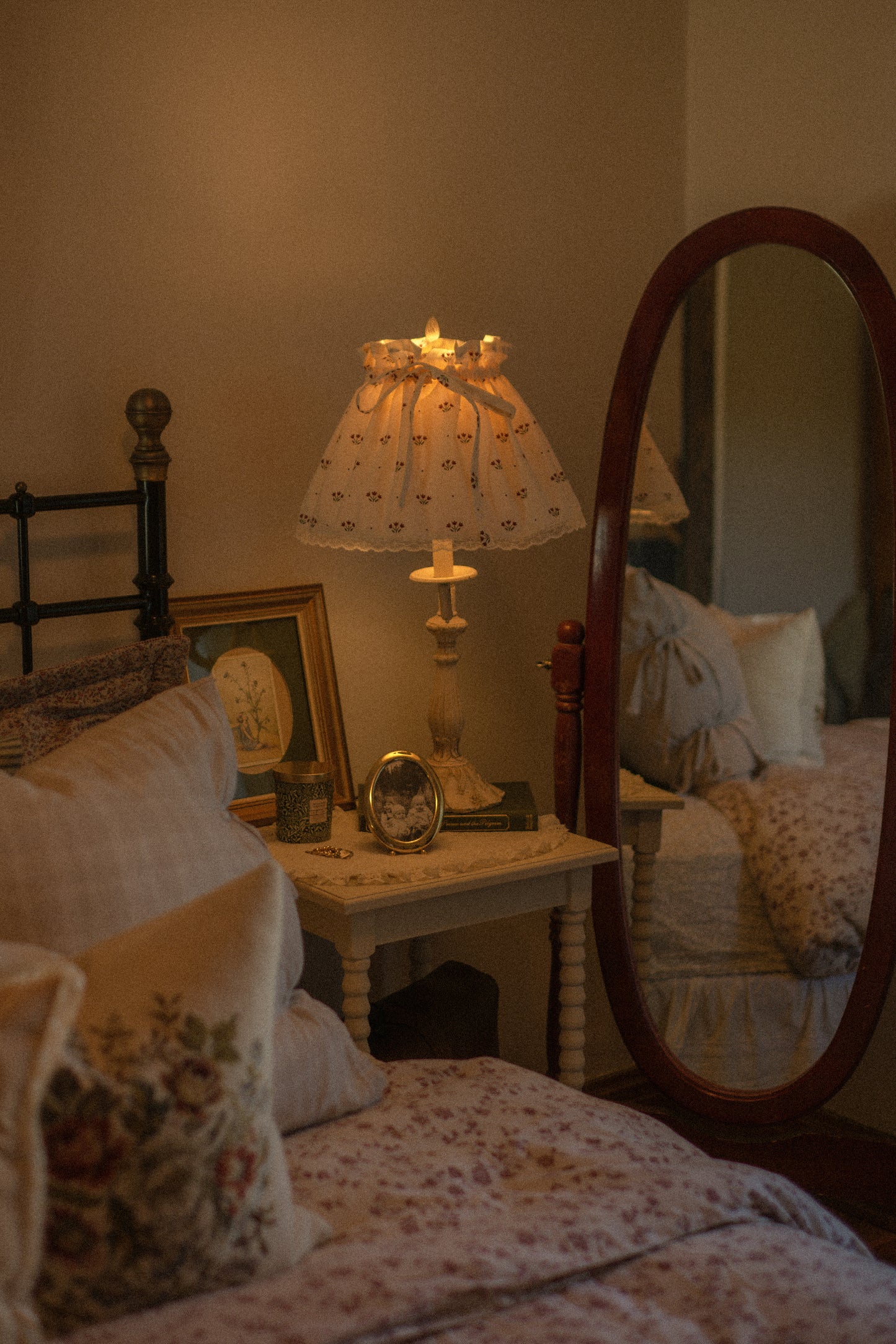Handmade lampshade cover - Automne