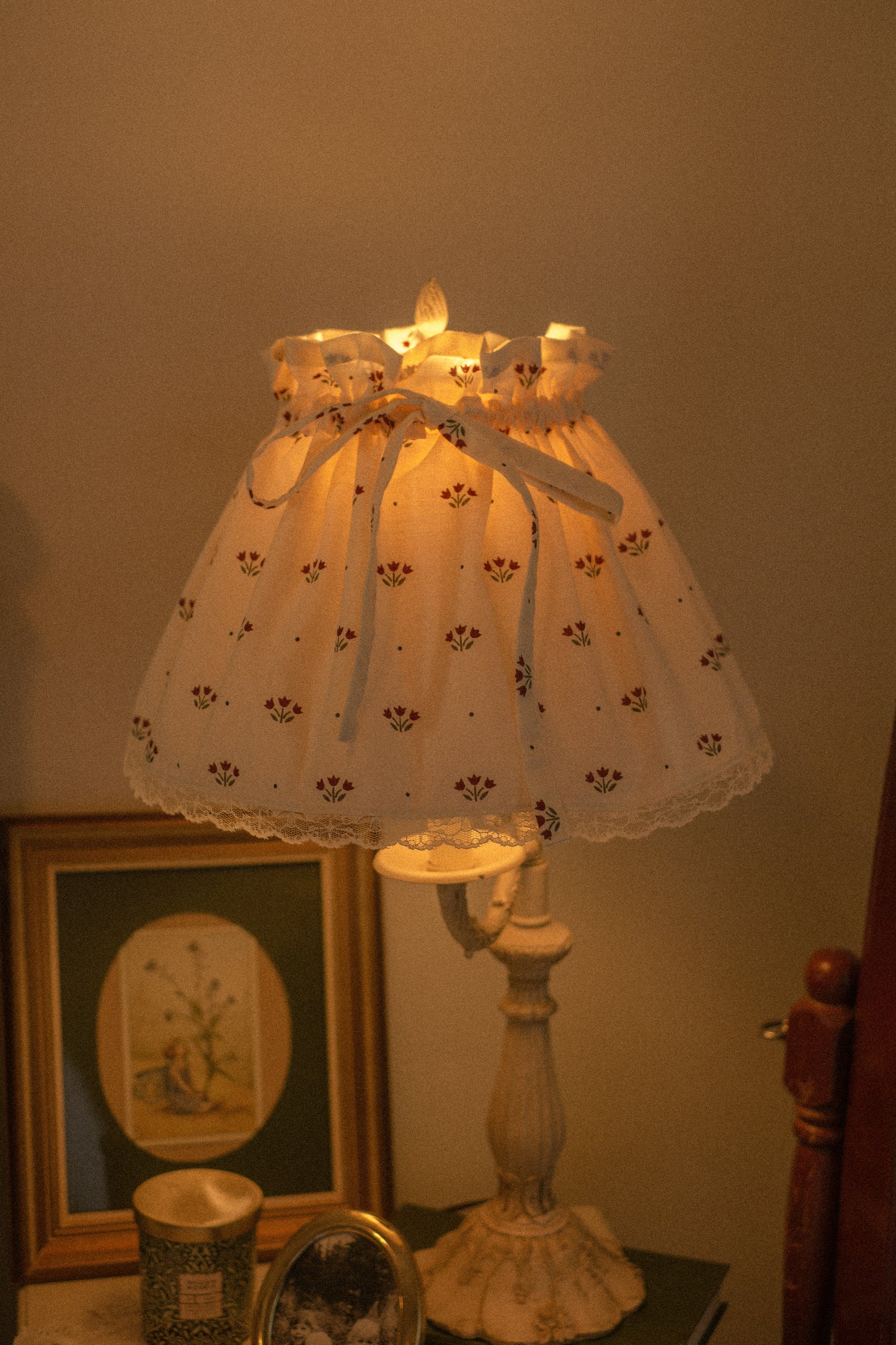 Handmade lampshade cover - Automne