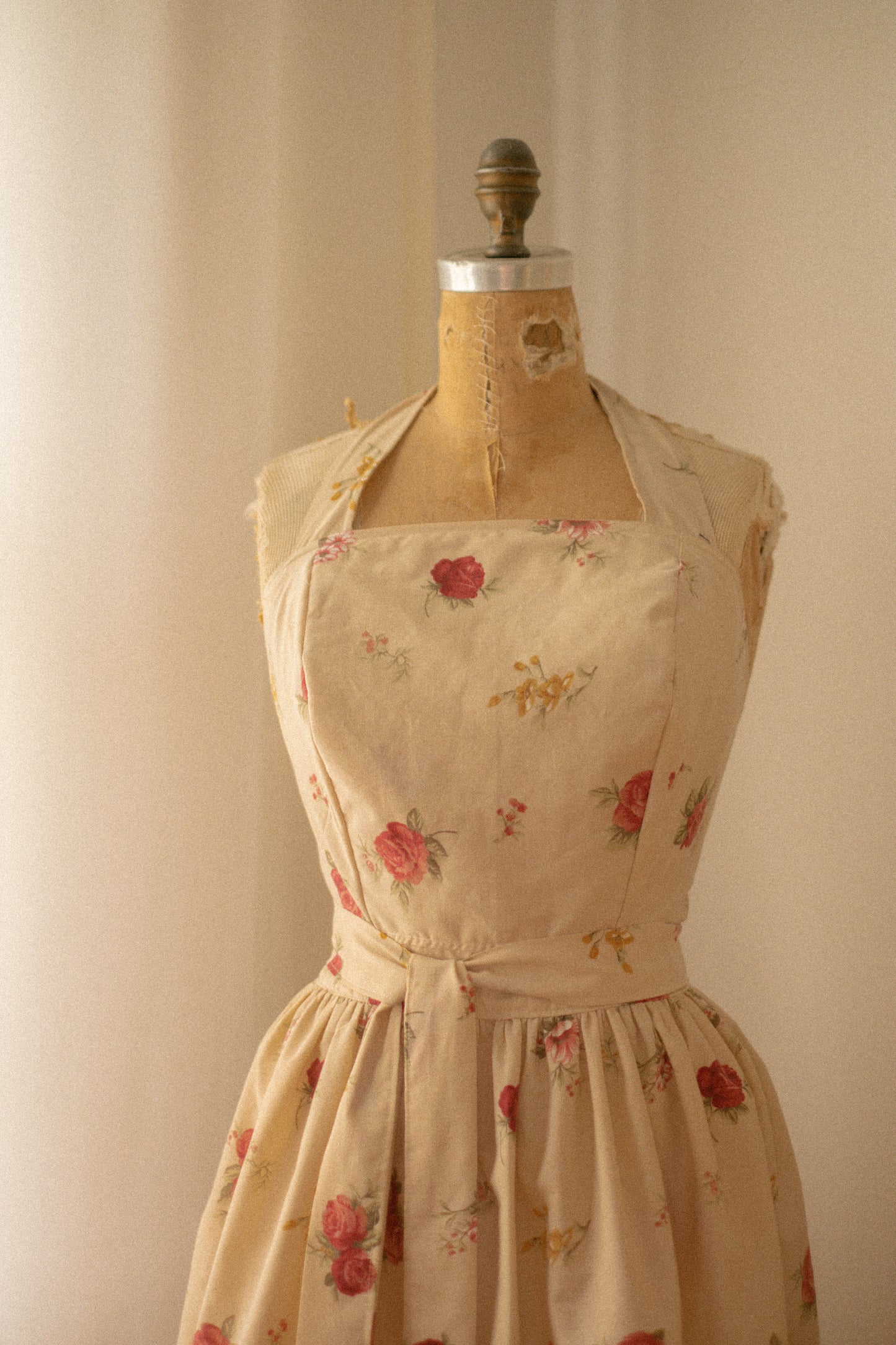 Handmade vintage inspired apron - Apple pickingš