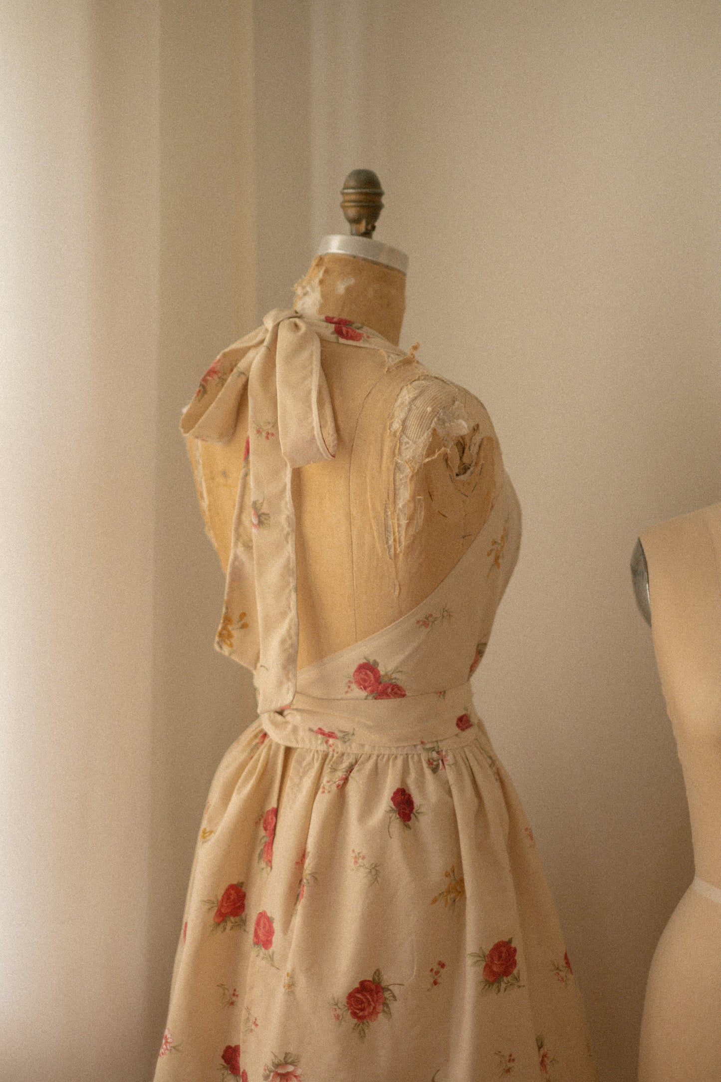 Handmade vintage inspired apron - Apple pickingš