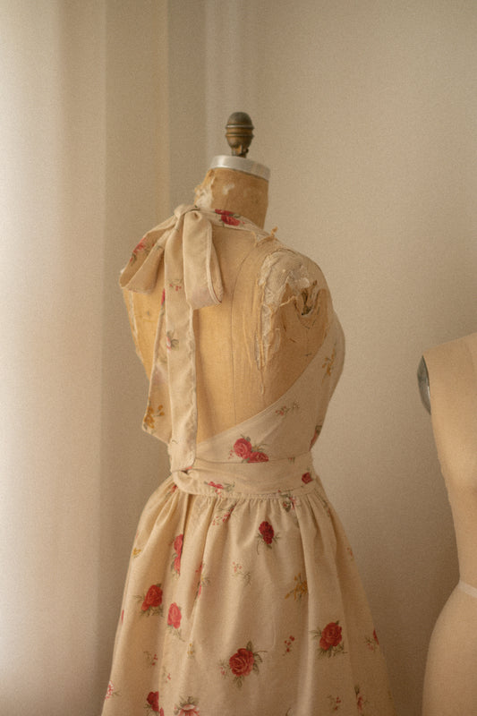 Handmade vintage inspired apron - Apple picking🍎