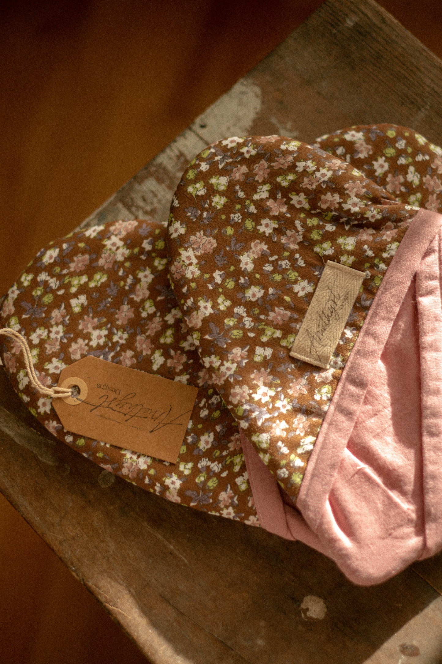 Handmade heart shaped oven mitt set - petite fleur🎀