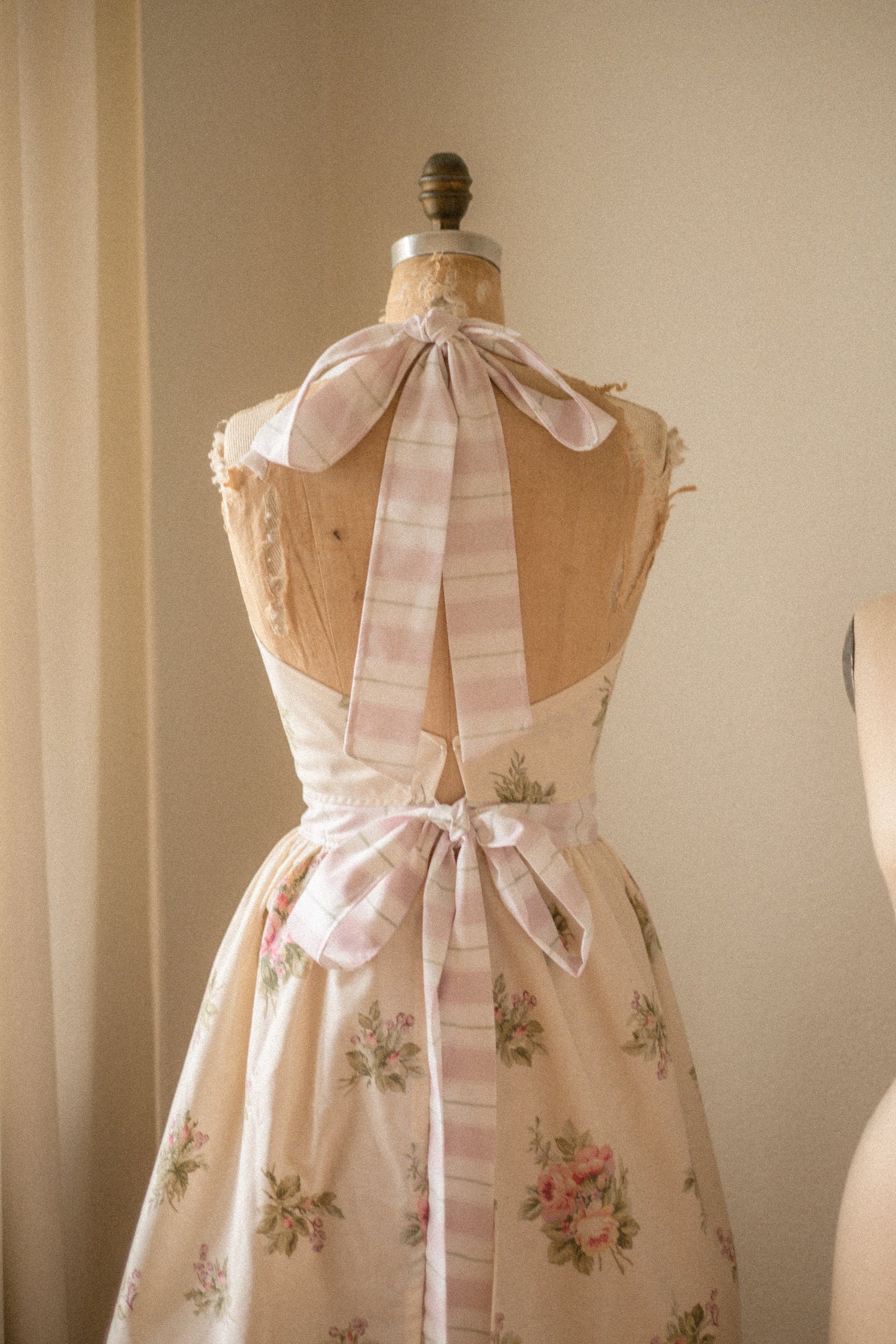 Handmade vintage inspired apron - ballerina