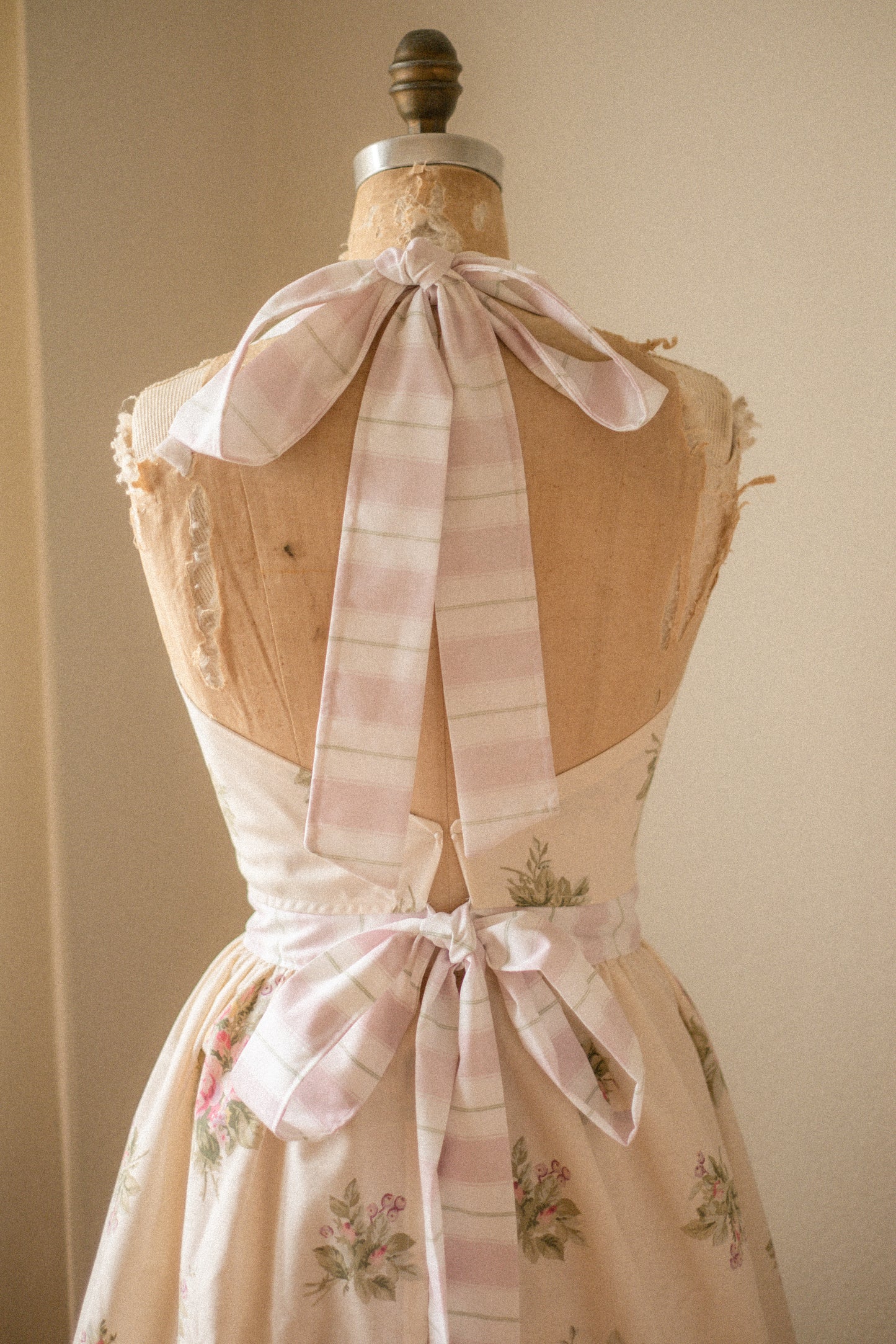Handmade vintage inspired apron - ballerina