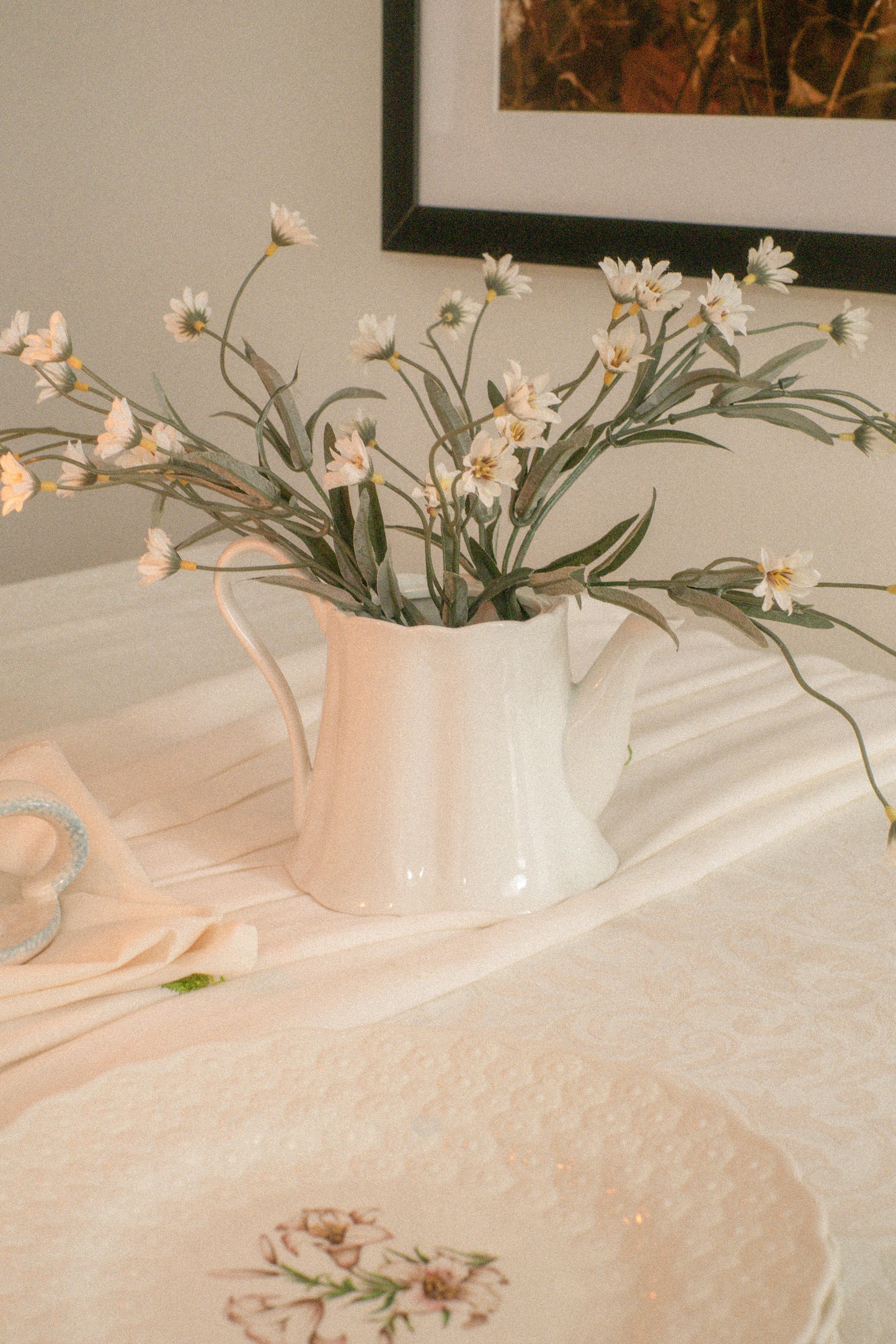 Vintage tea pot - flower pot