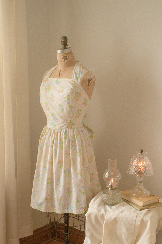 Handmade vintage inspired apron - Eloise