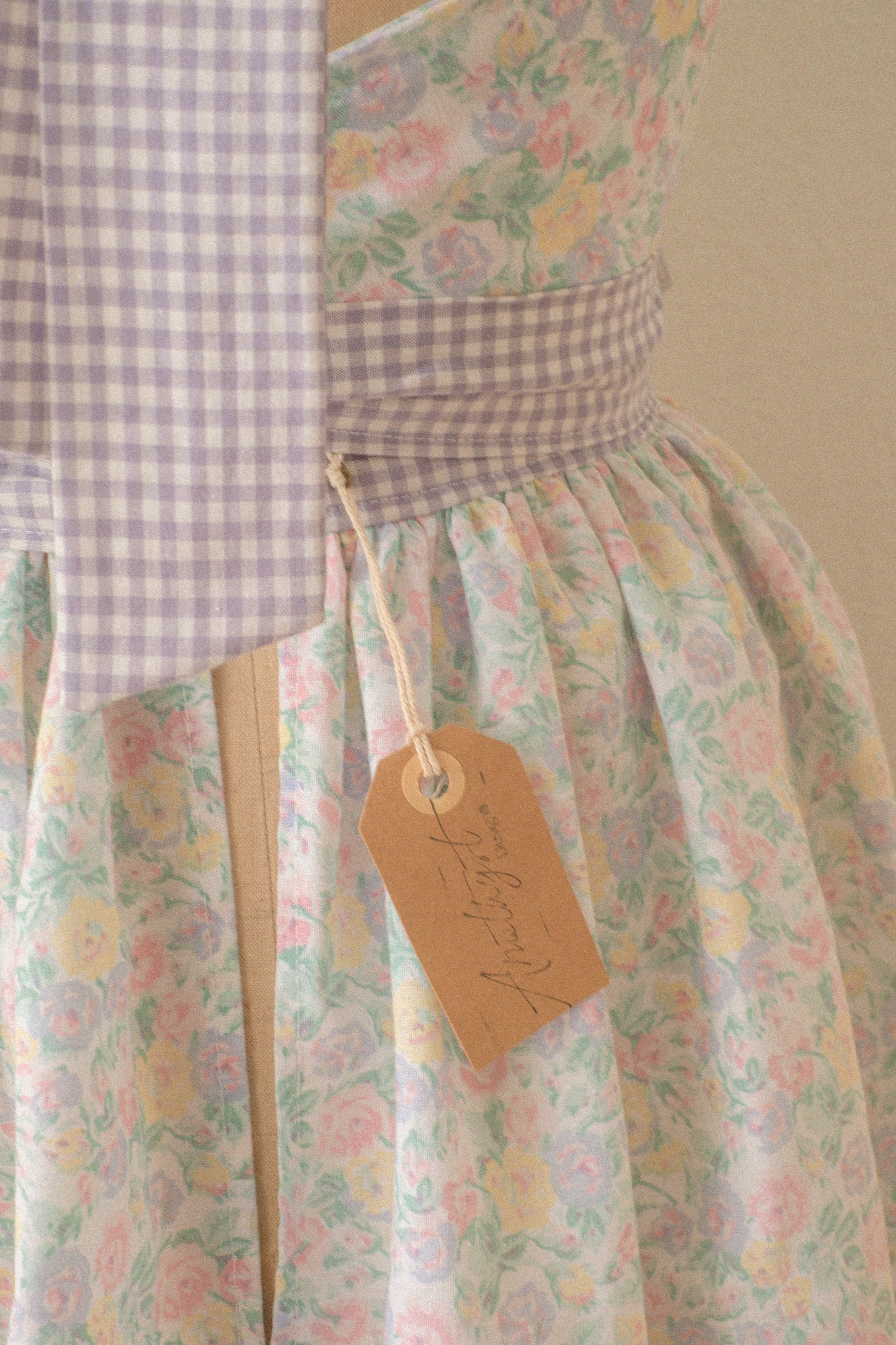 Handmade vintage inspired apron - Violette