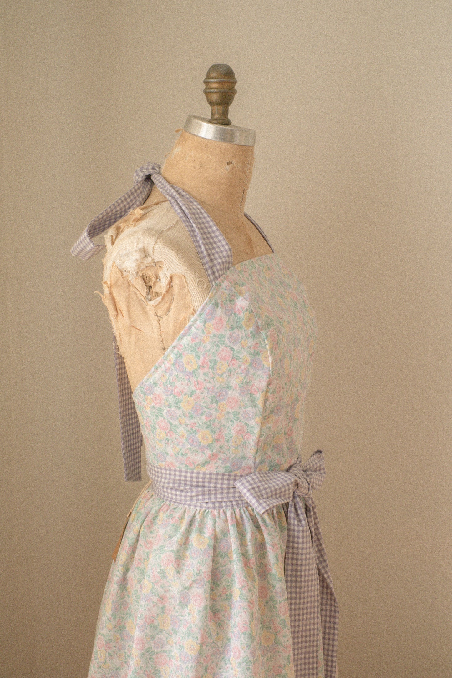 Handmade vintage inspired apron - Violette