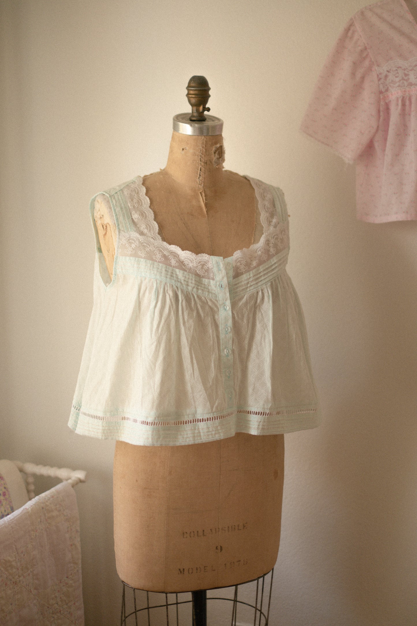 Vintage- reworked cotton pyjama set ♡