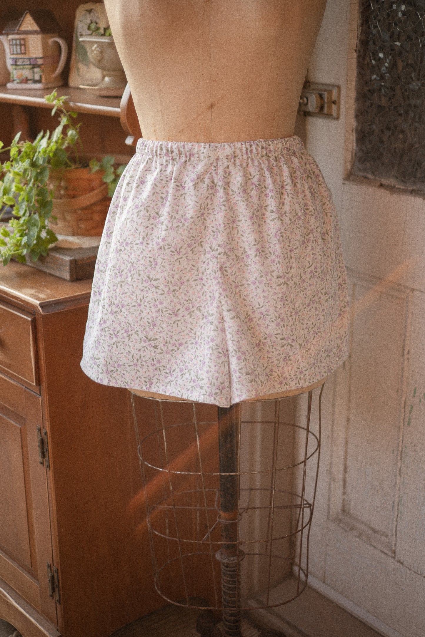 Vintage dainty floral pyjama set