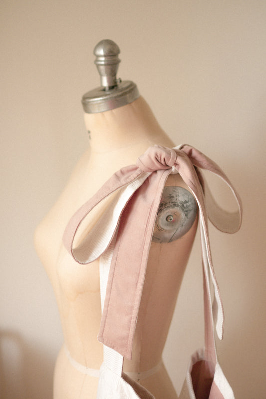 NEW♡ Handmade Ribbon slouchy tote bag - Pinky swear