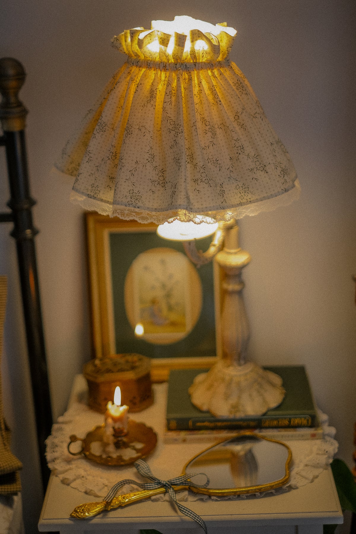 Handmade lampshade cover - climbing ivy 🌿