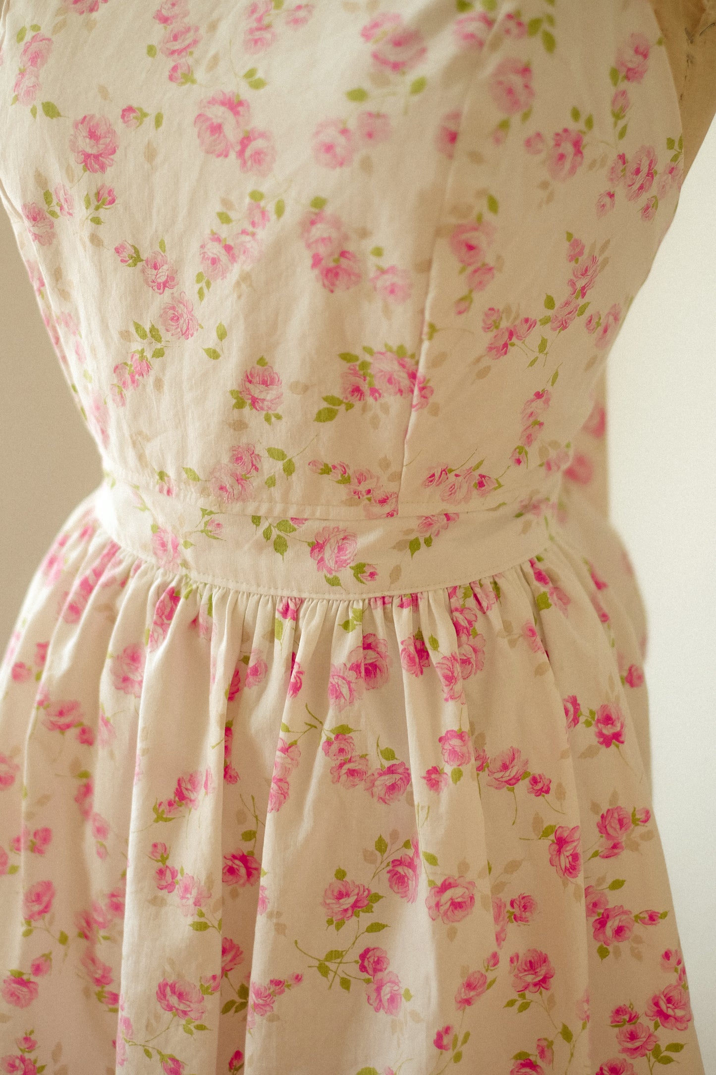 Handmade vintage apron - Rose ♡