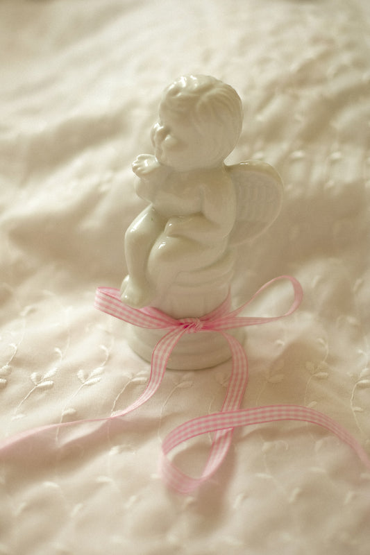 Vintage Cupid Angel ceramic figurine ♡