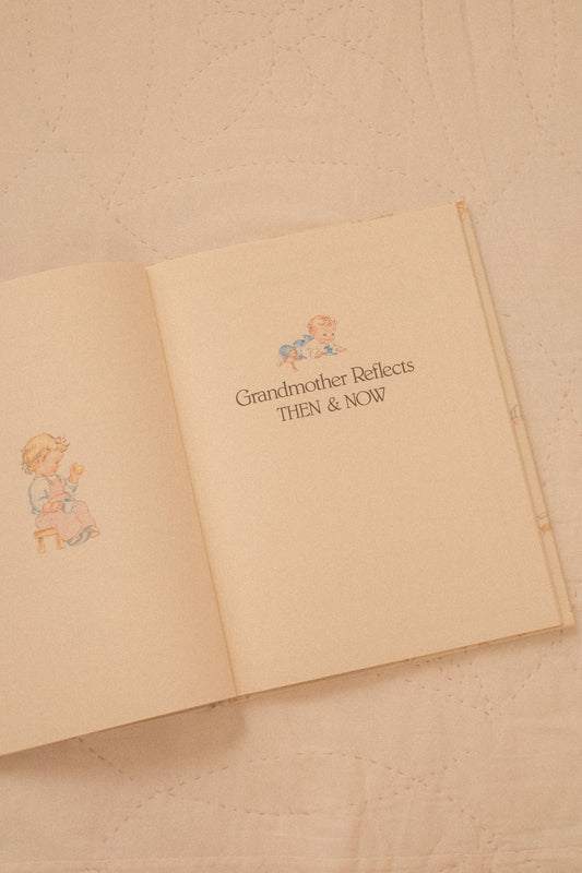Vintage family memory keepsake album