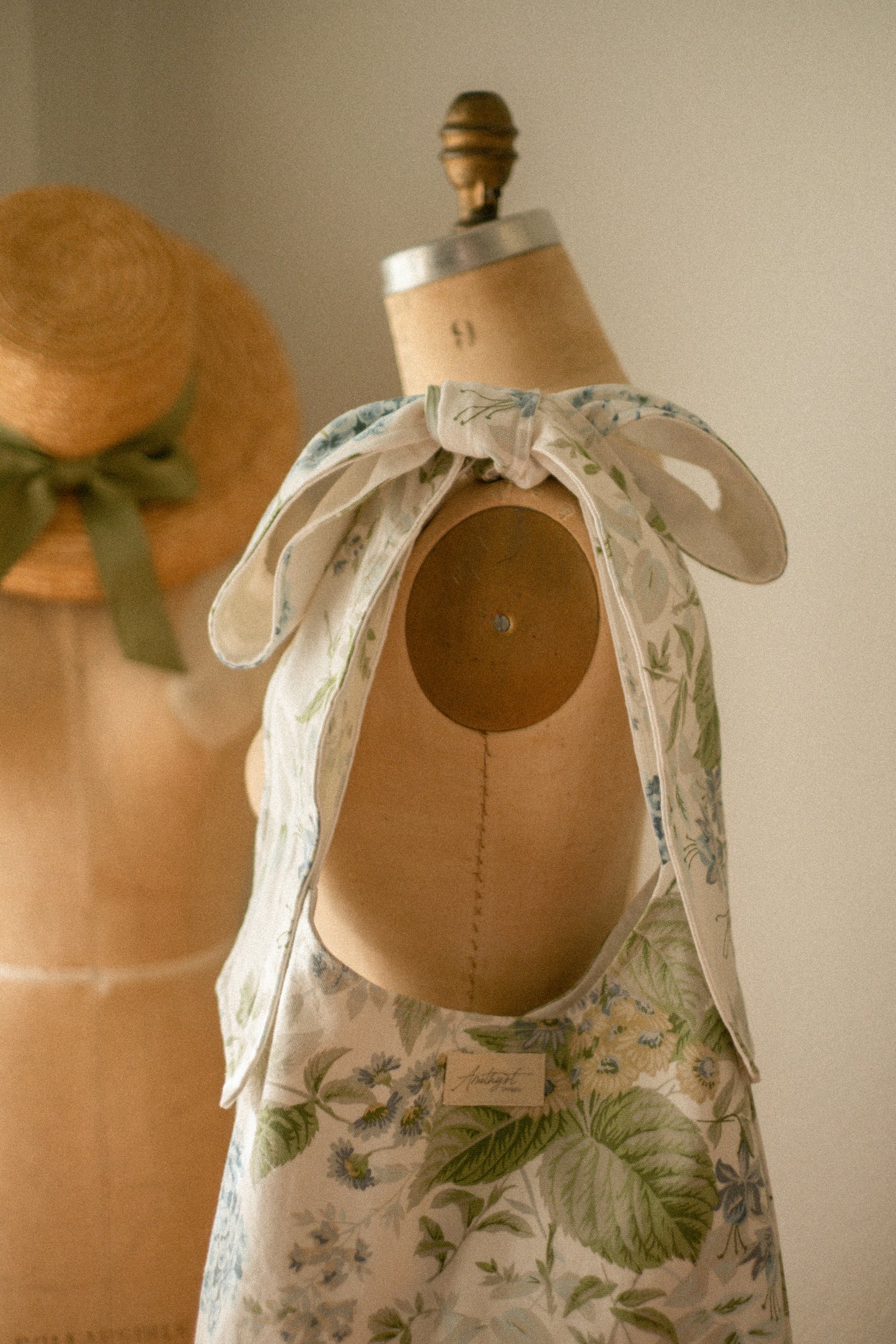 Handmade Ribbon tote - midsummer