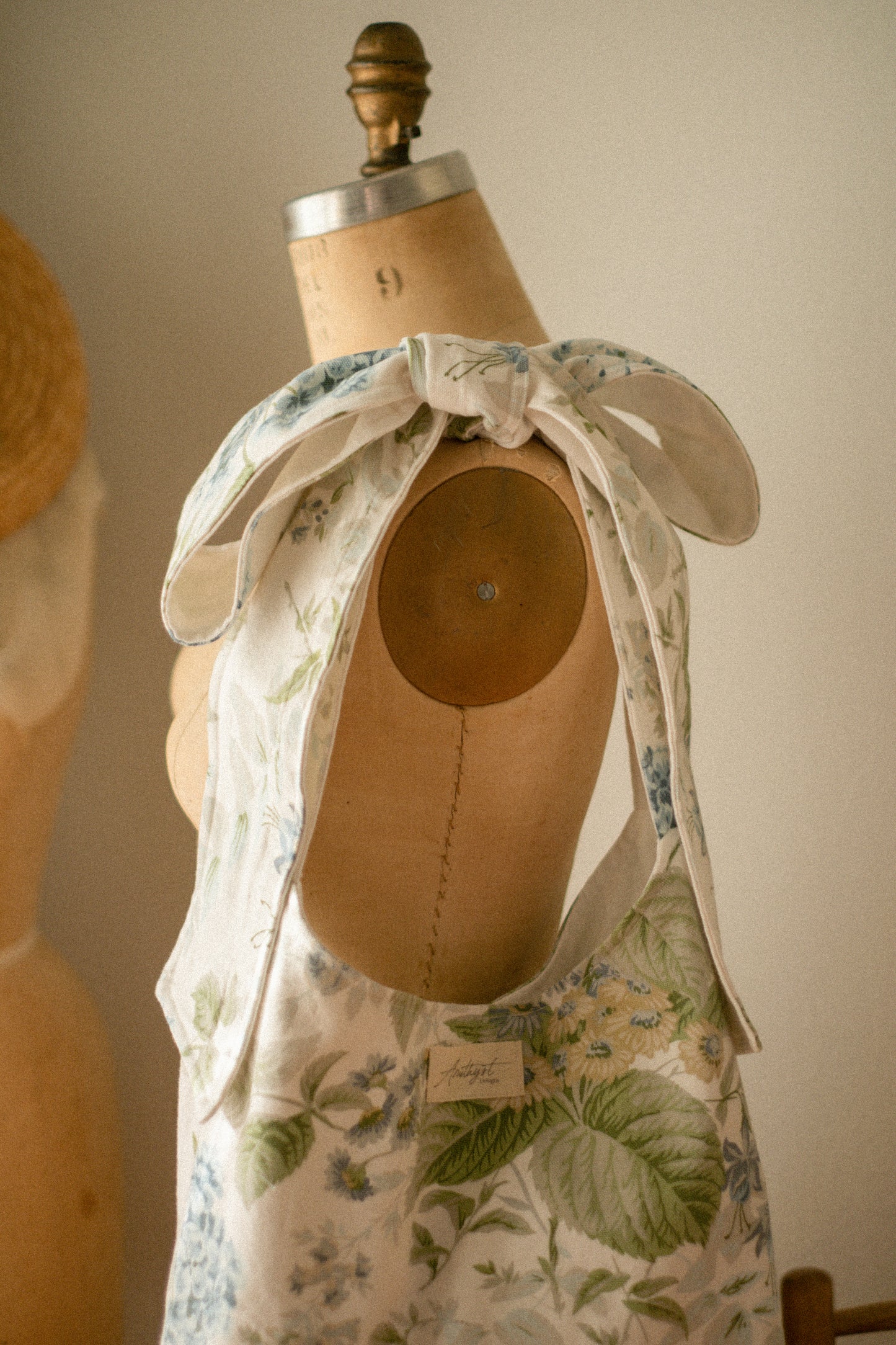 Handmade Ribbon tote - midsummer