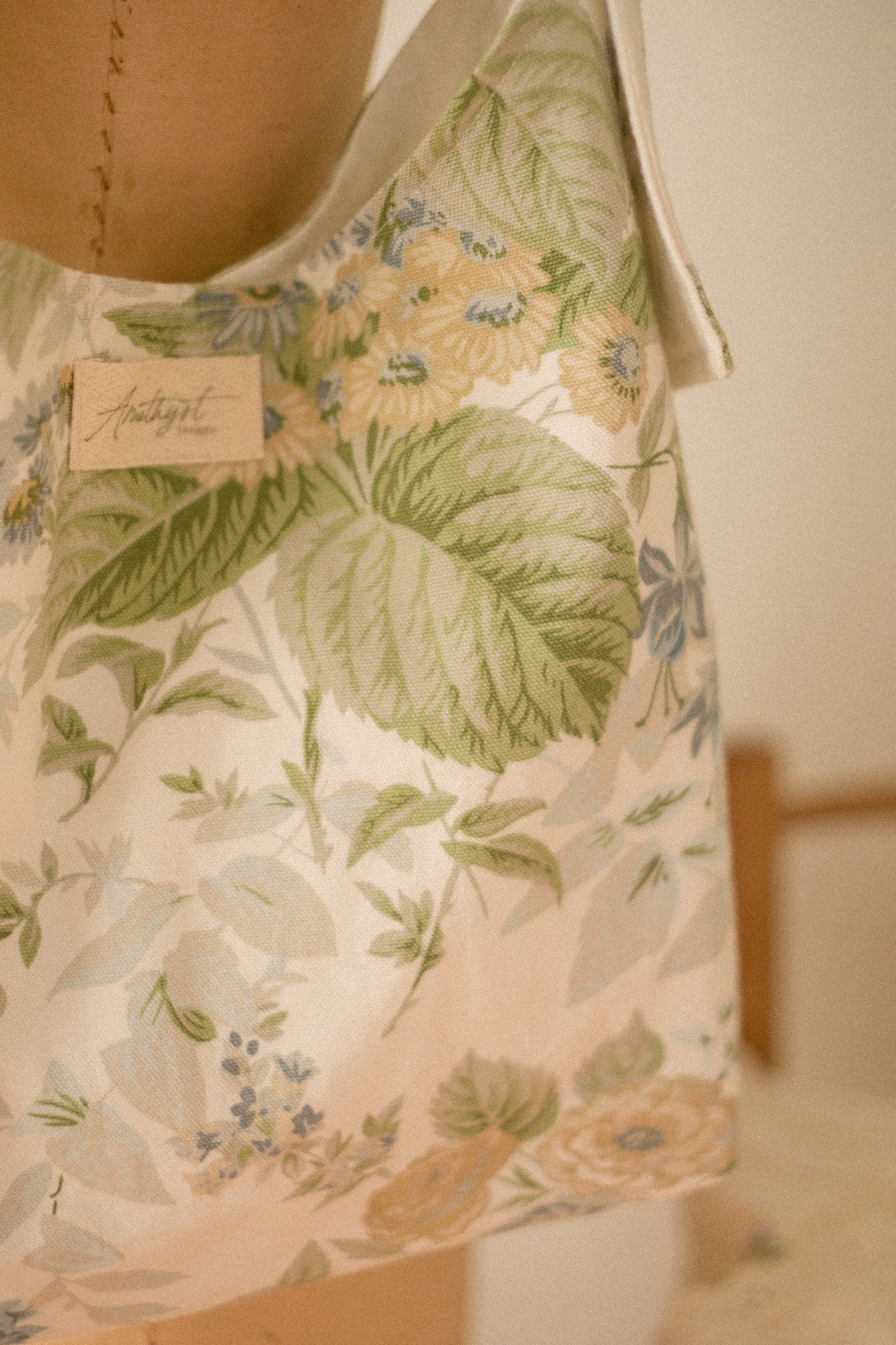 Handmade Ribbon tote - midsummer