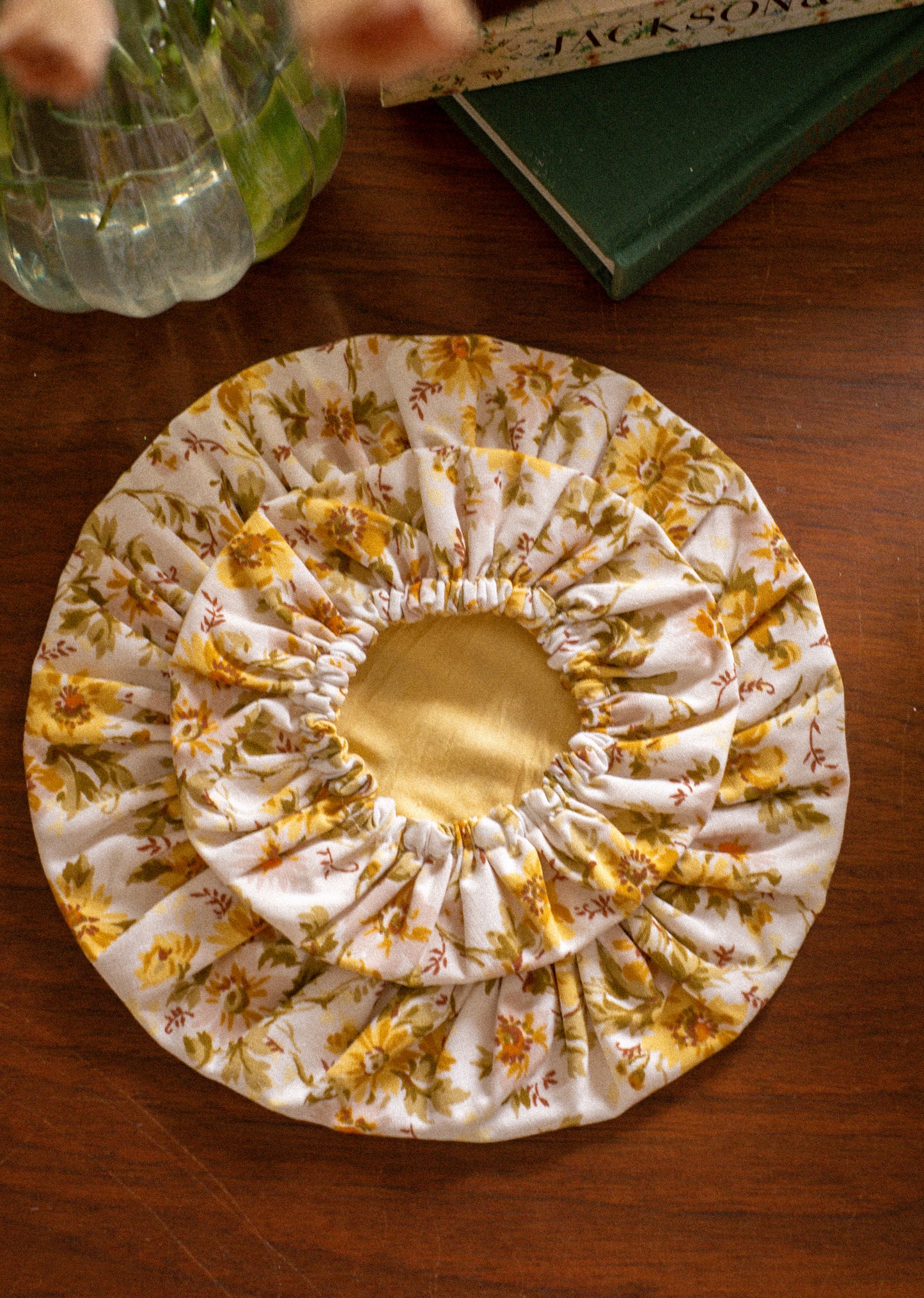 Handmade reusable bowl cover set - Sunny