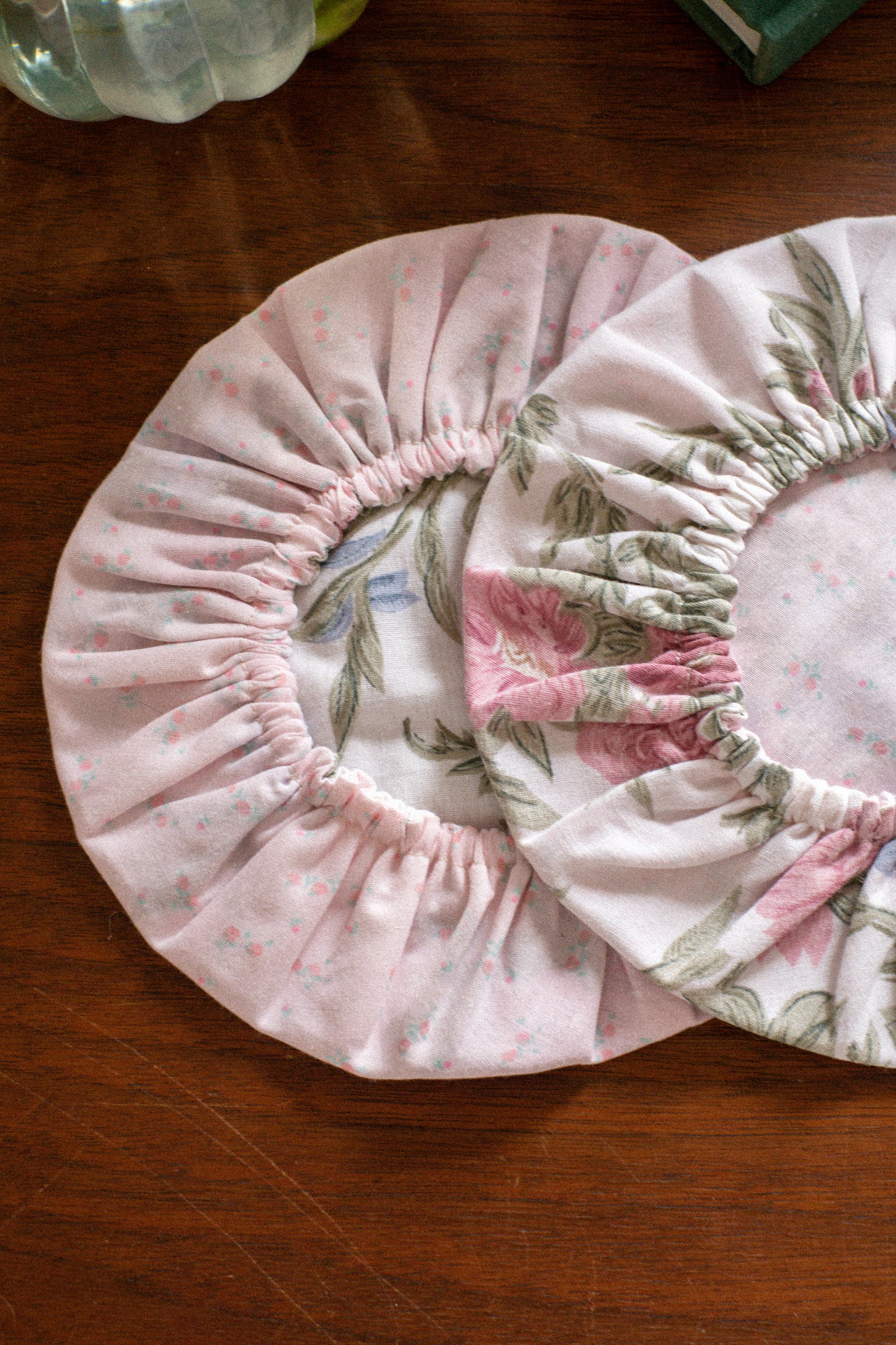 Handmade reusable bowl cover set - Coquette