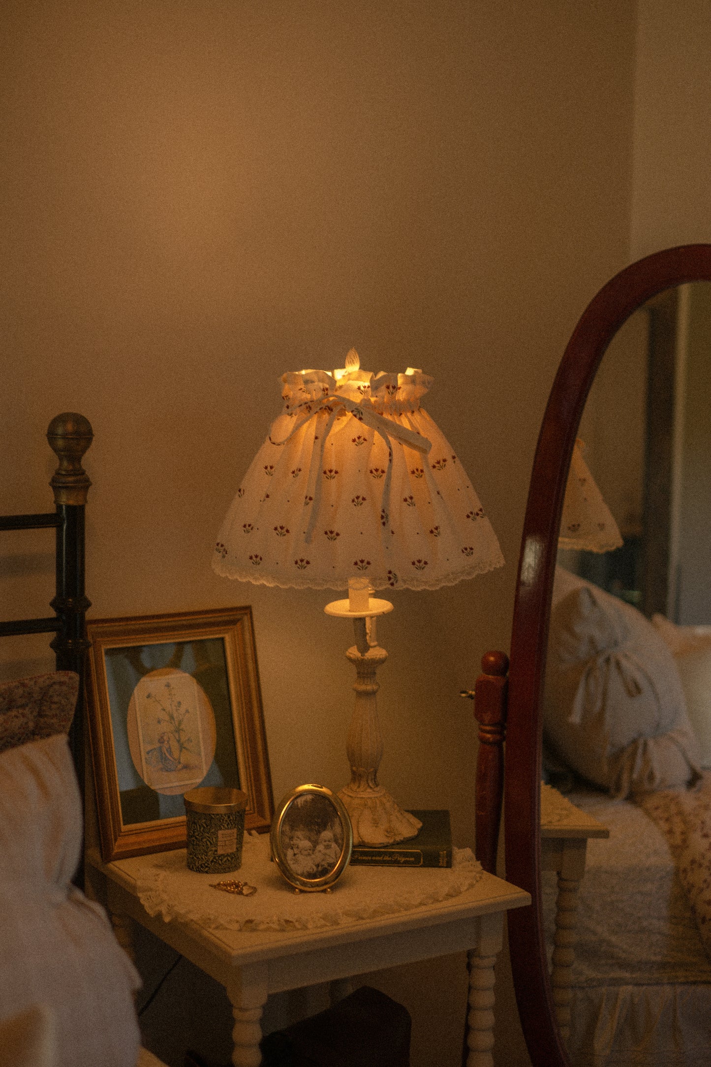 Handmade lampshade cover - Automne